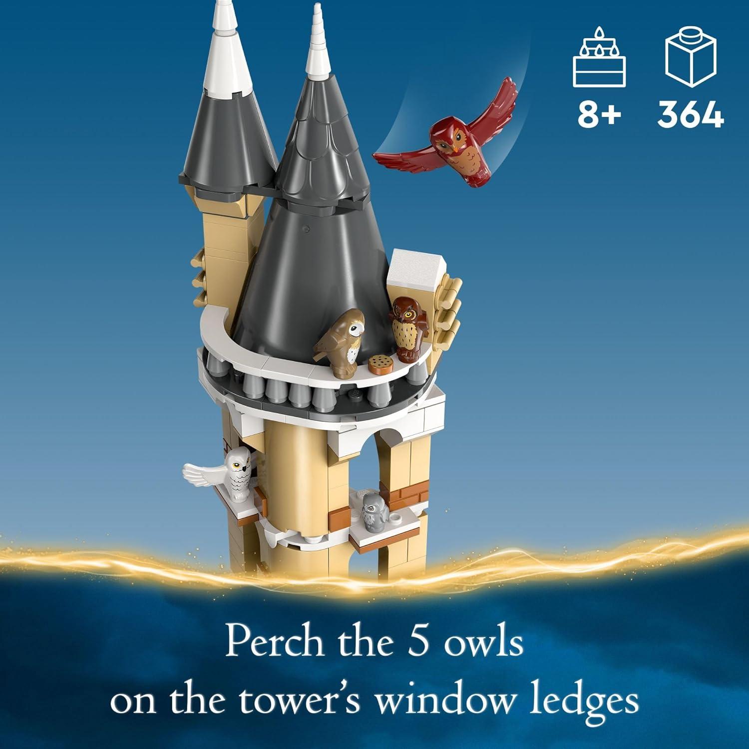 LEGO Harry Potter Torre de Lechuzas 76430 Juguete Mágico