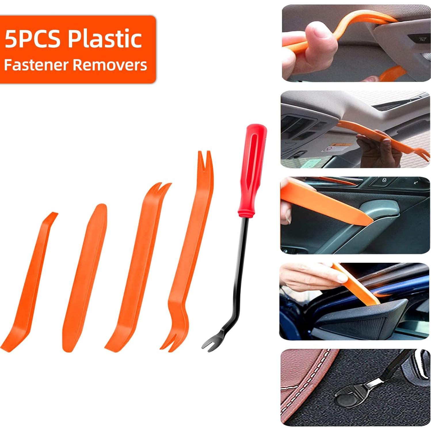 Kit de Sujetadores de Plástico 635PCS SEINECA con Extractores