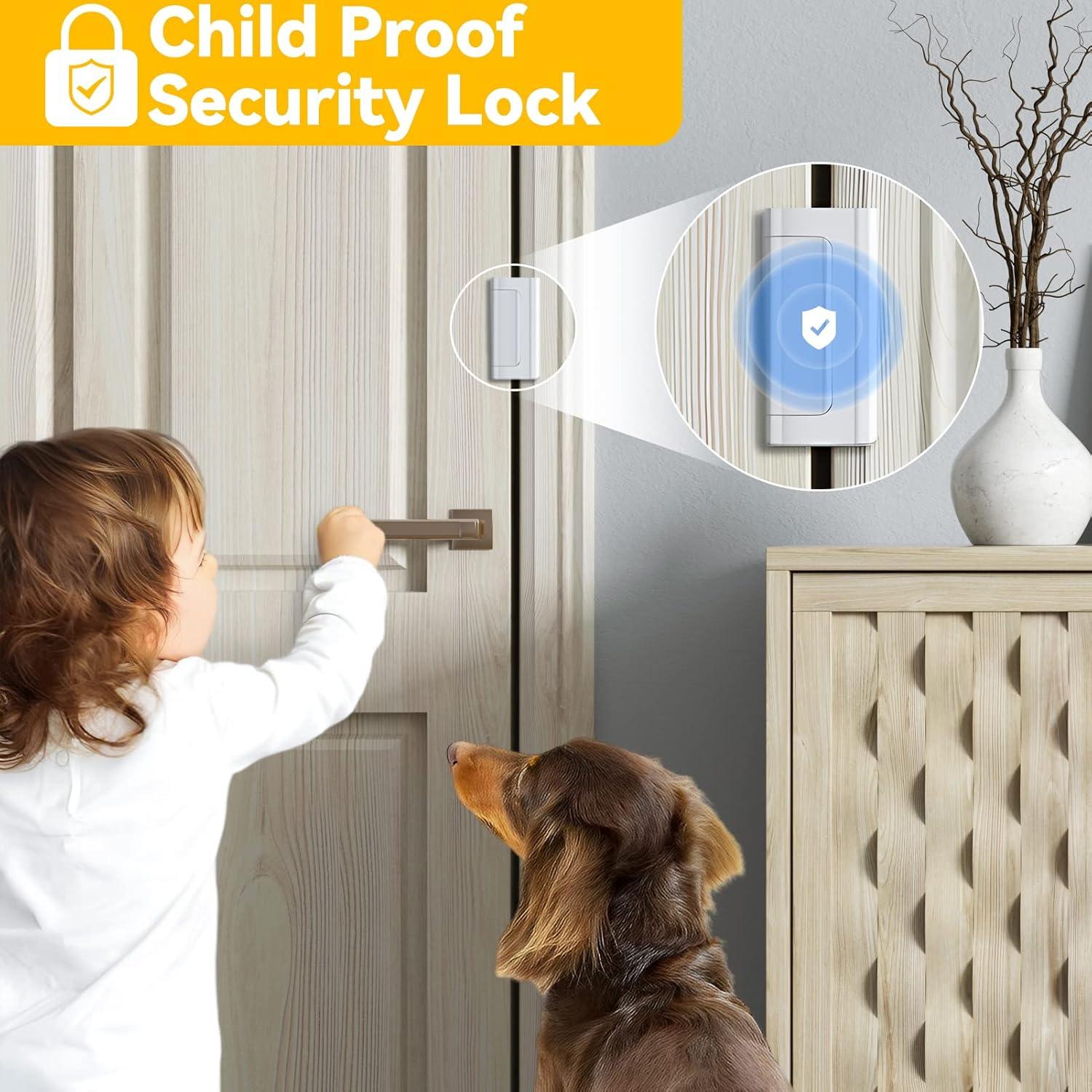 Cerradura de Seguridad Rerishom para Puerta Interior 800 lbs