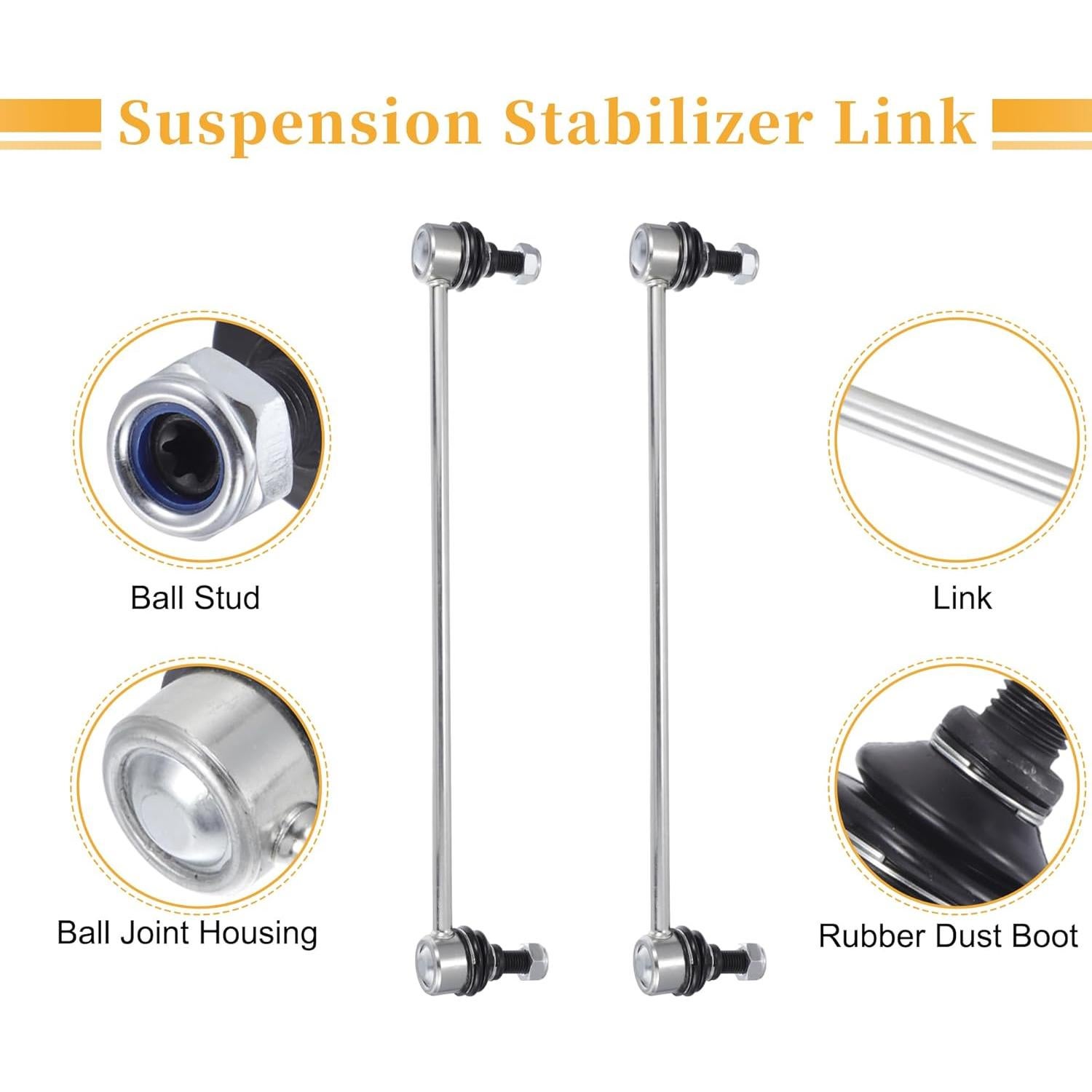 Enlaces de Barra Estabilizadora Delantera X AUTOHAUX para Scion y Toyota