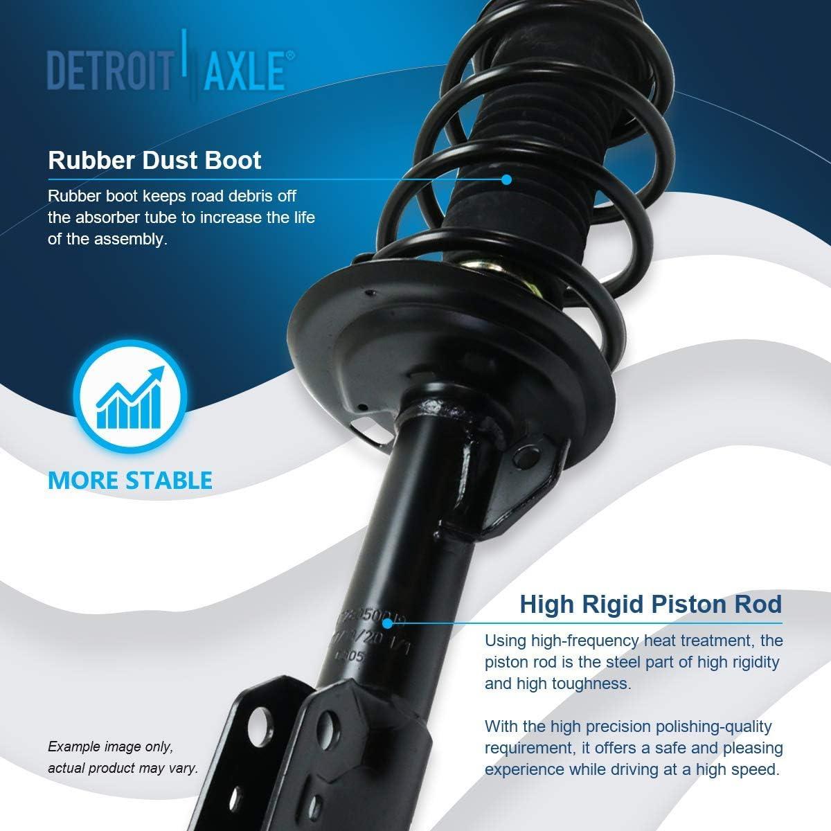 Amortiguadores Frontales Detroit Axle para Toyota Yaris 2006-2012