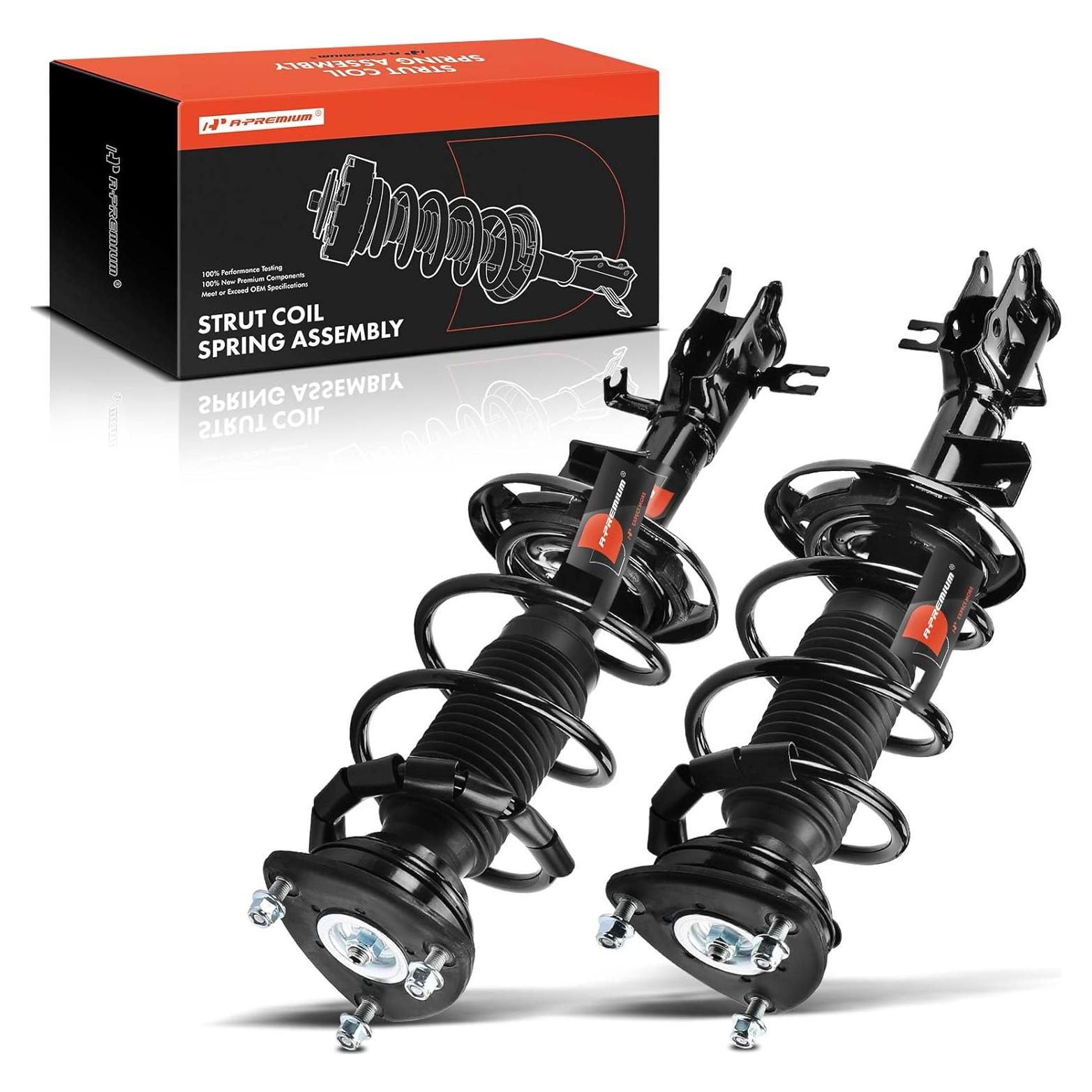 Amortiguador y Resorte Frontal A-Premium para Toyota Yaris 2019-2020