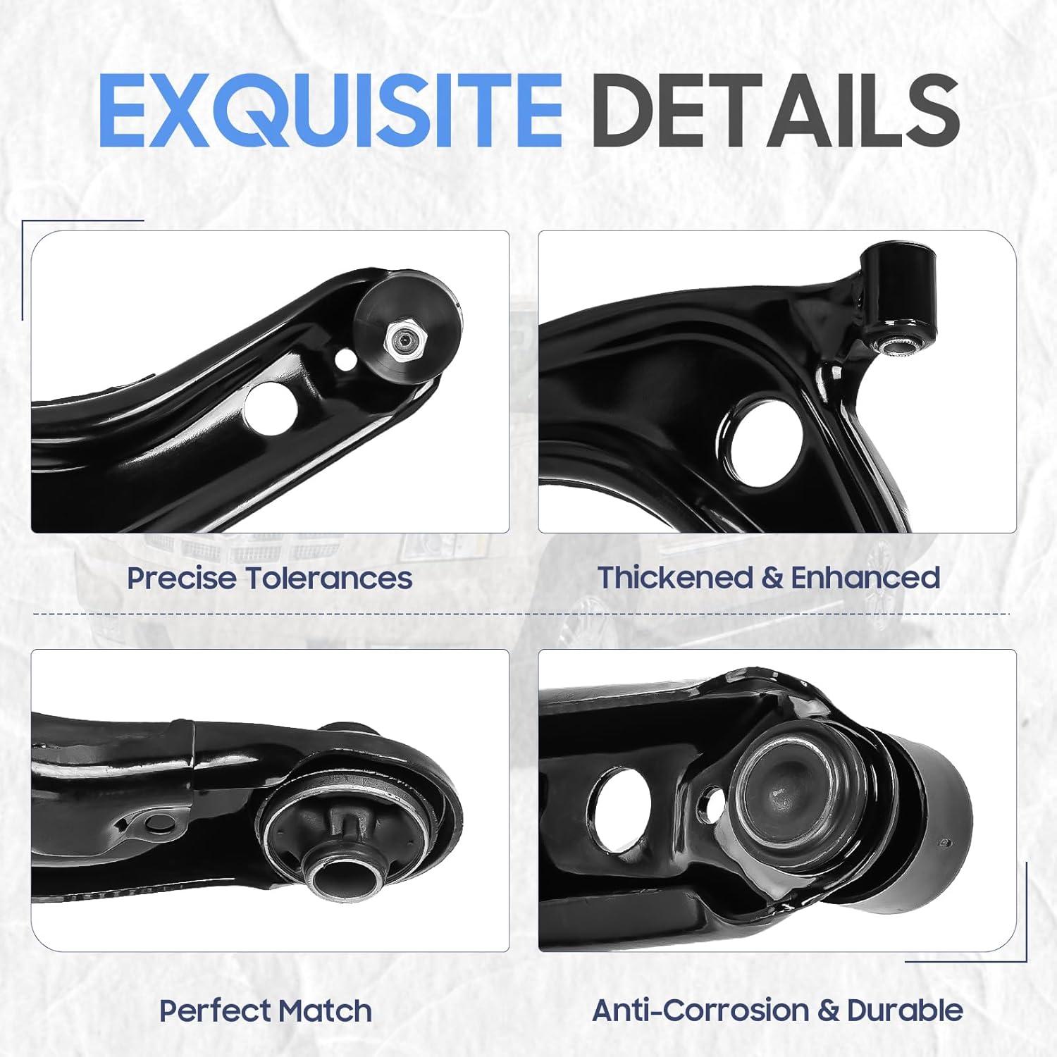 Brazos de Control Inferior Delantero ILONPA BUCT0145S para Toyota