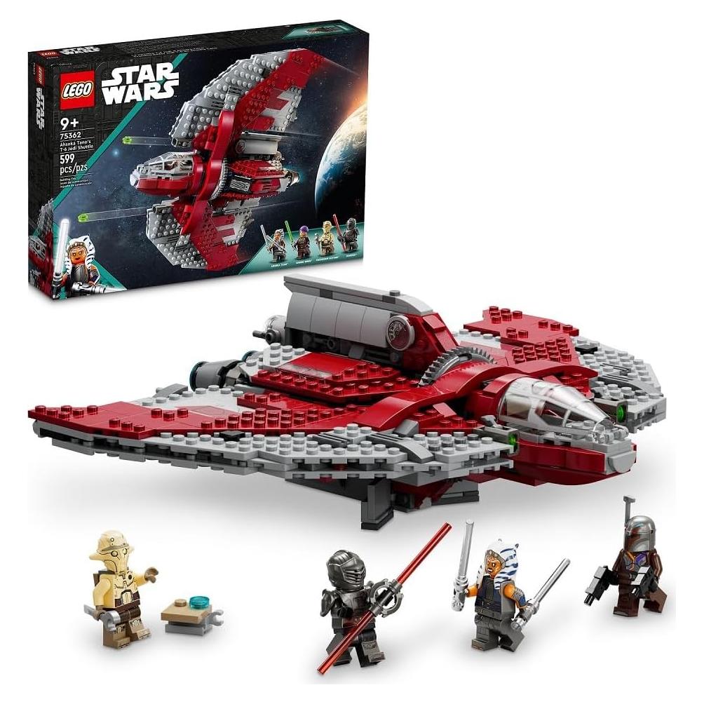 LEGO Star Wars Ahsoka Tano T-6 Jedi Shuttle 599 Piezas