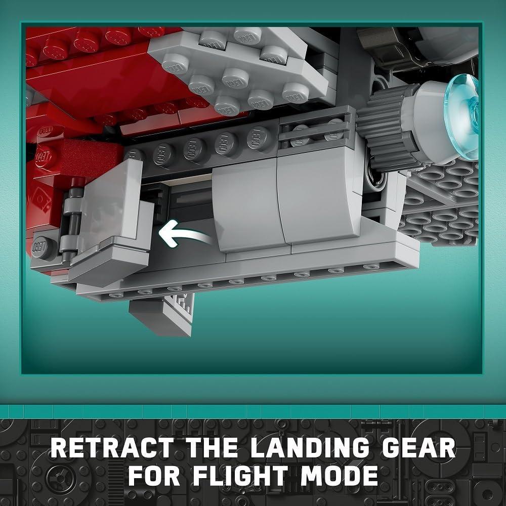 LEGO Star Wars Ahsoka Tano T-6 Jedi Shuttle 599 Piezas