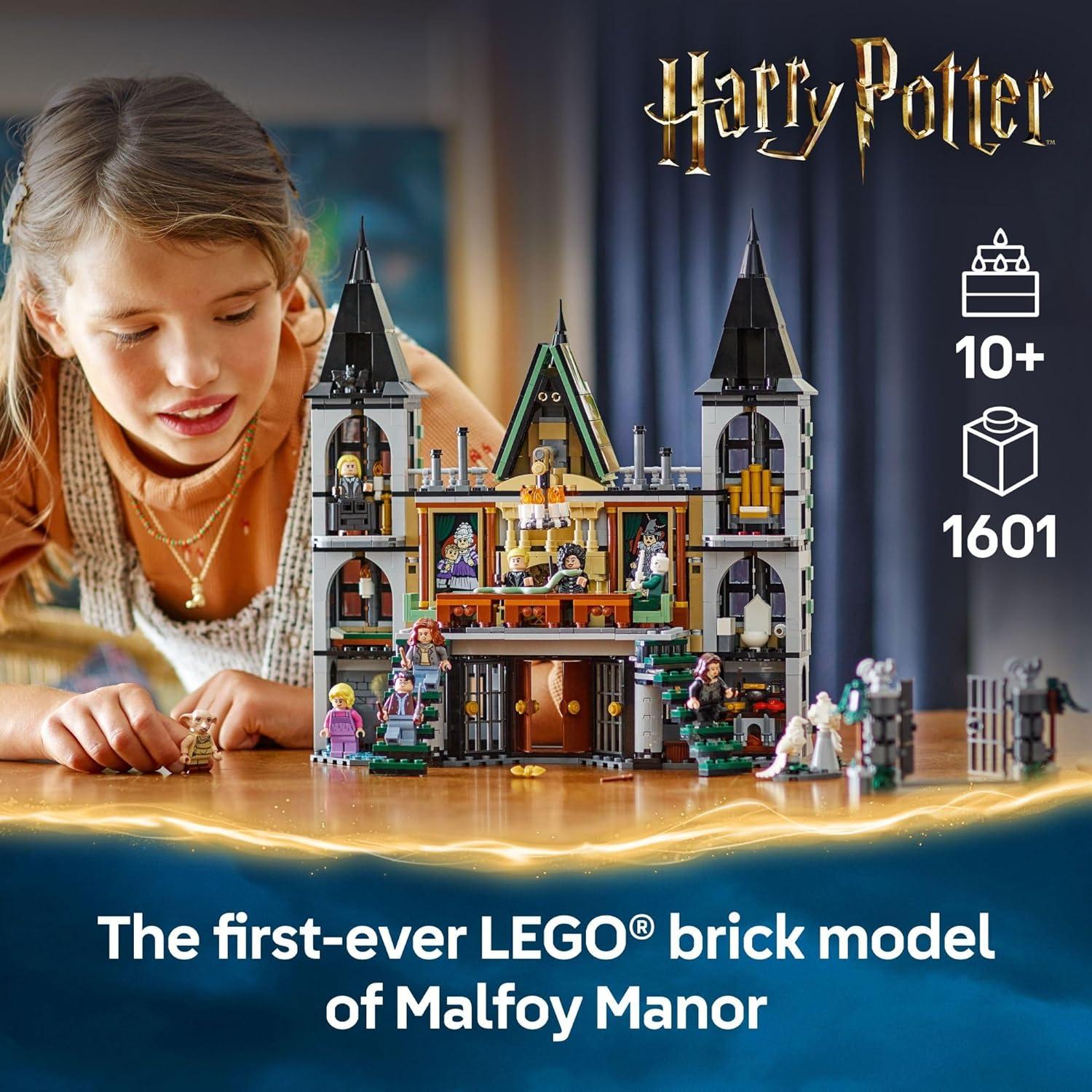 LEGO Harry Potter Mansión Malfoy 76453 - 9 Minifiguras