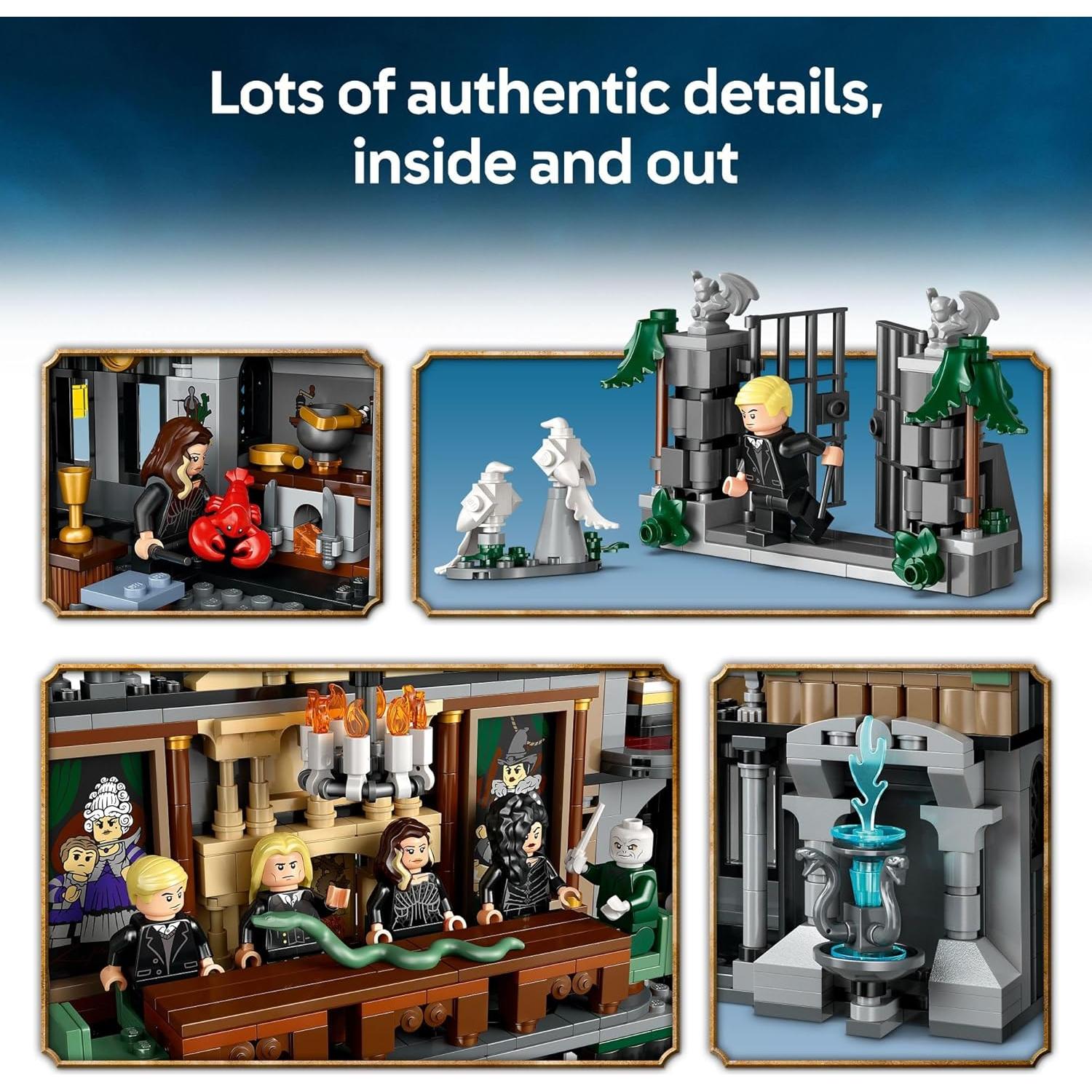 LEGO Harry Potter Mansión Malfoy 76453 - 9 Minifiguras