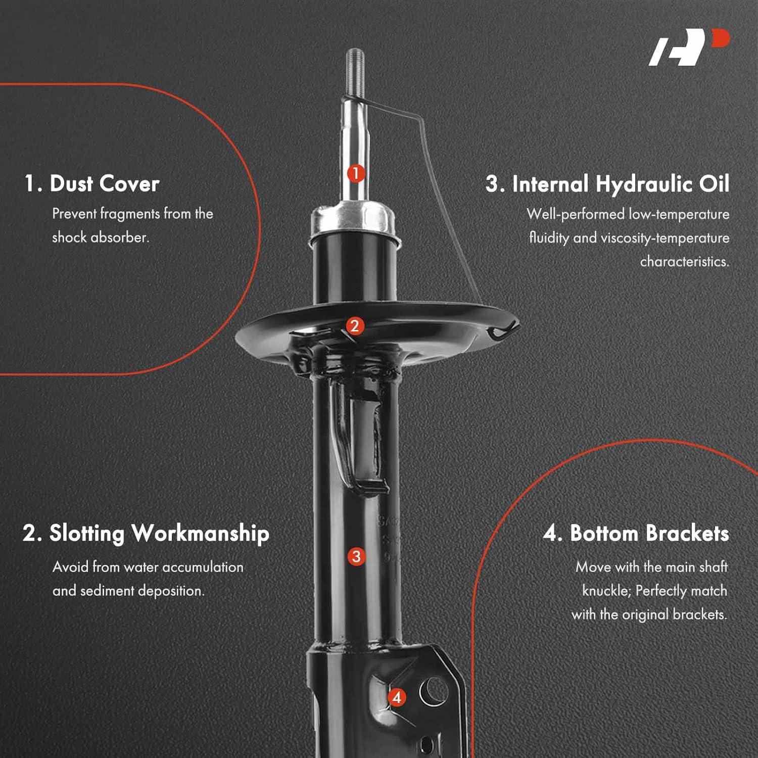 Amortiguadores Frontal A-Premium para Toyota Yaris Prius C