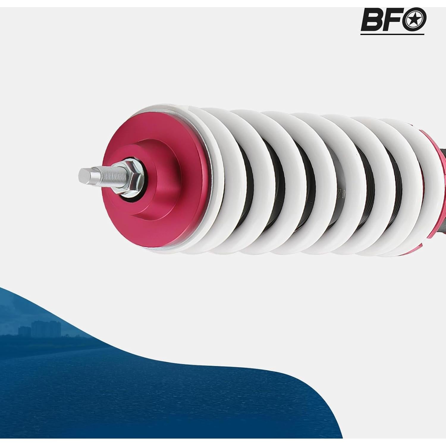 Coilovers BFO Ajustables para Toyota Yaris 2007-2010 y Scion XD 2008-2012