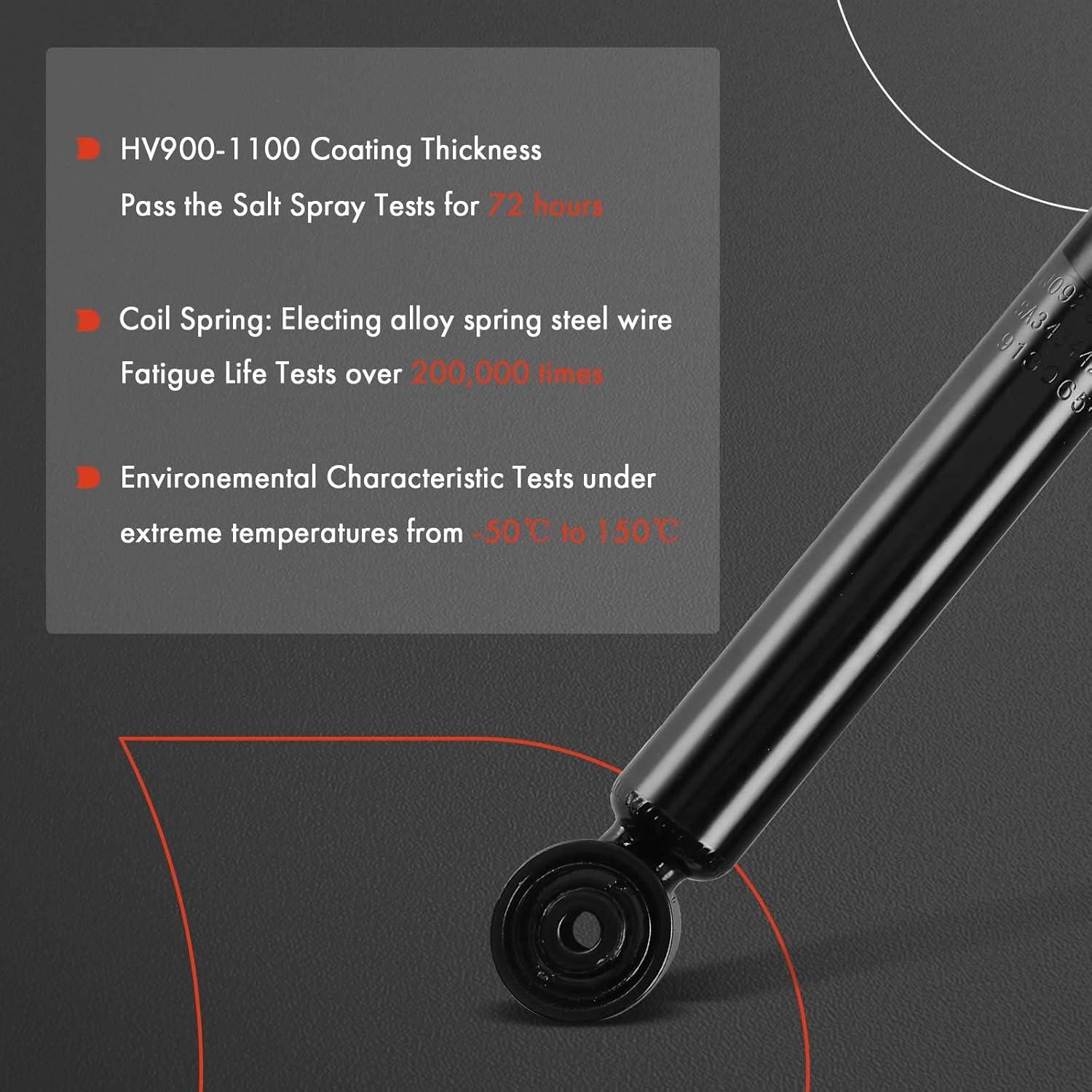 Amortiguadores Traseros A-Premium para Toyota Yaris 2006-2014