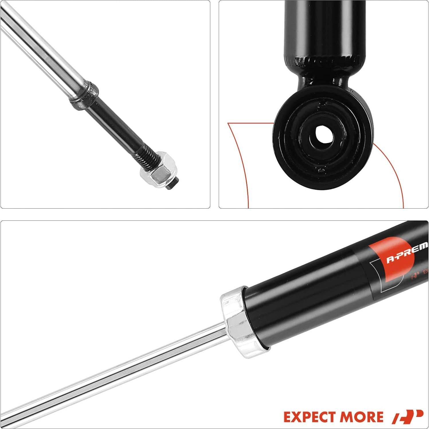 Amortiguadores Traseros A-Premium para Toyota Yaris 2006-2014