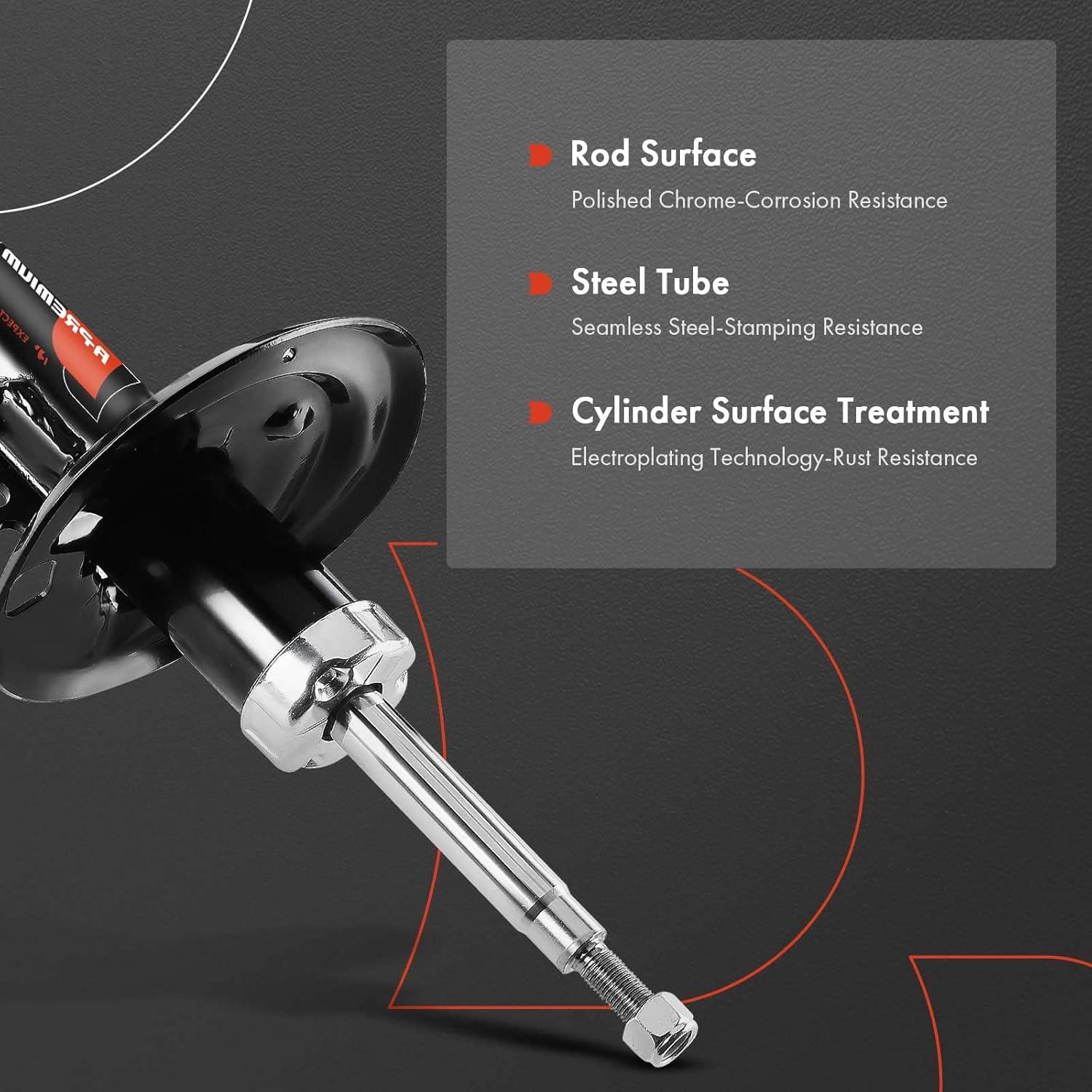 Amortiguadores Frontales A-Premium para Toyota Yaris 2016-2018