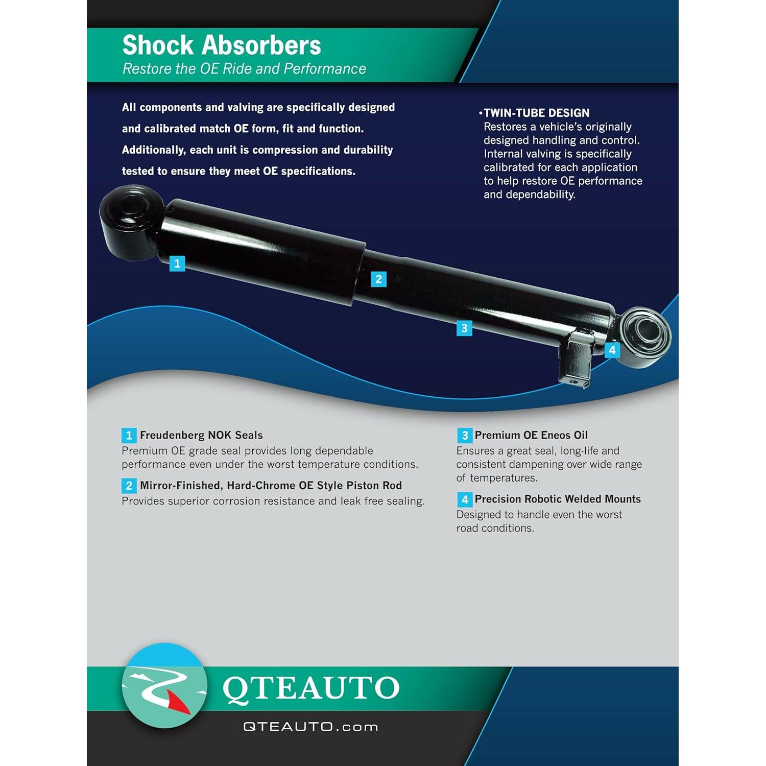 Amortiguadores Completos PM Auto para Toyota Yaris 2006-2014