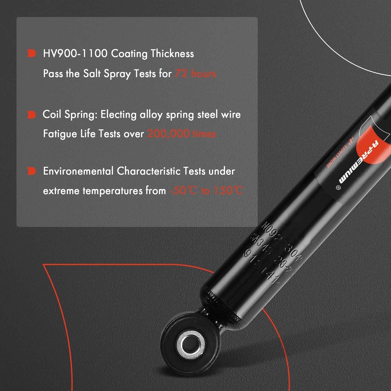 Amortiguador trasero A-Premium para Toyota Yaris 2014-2018