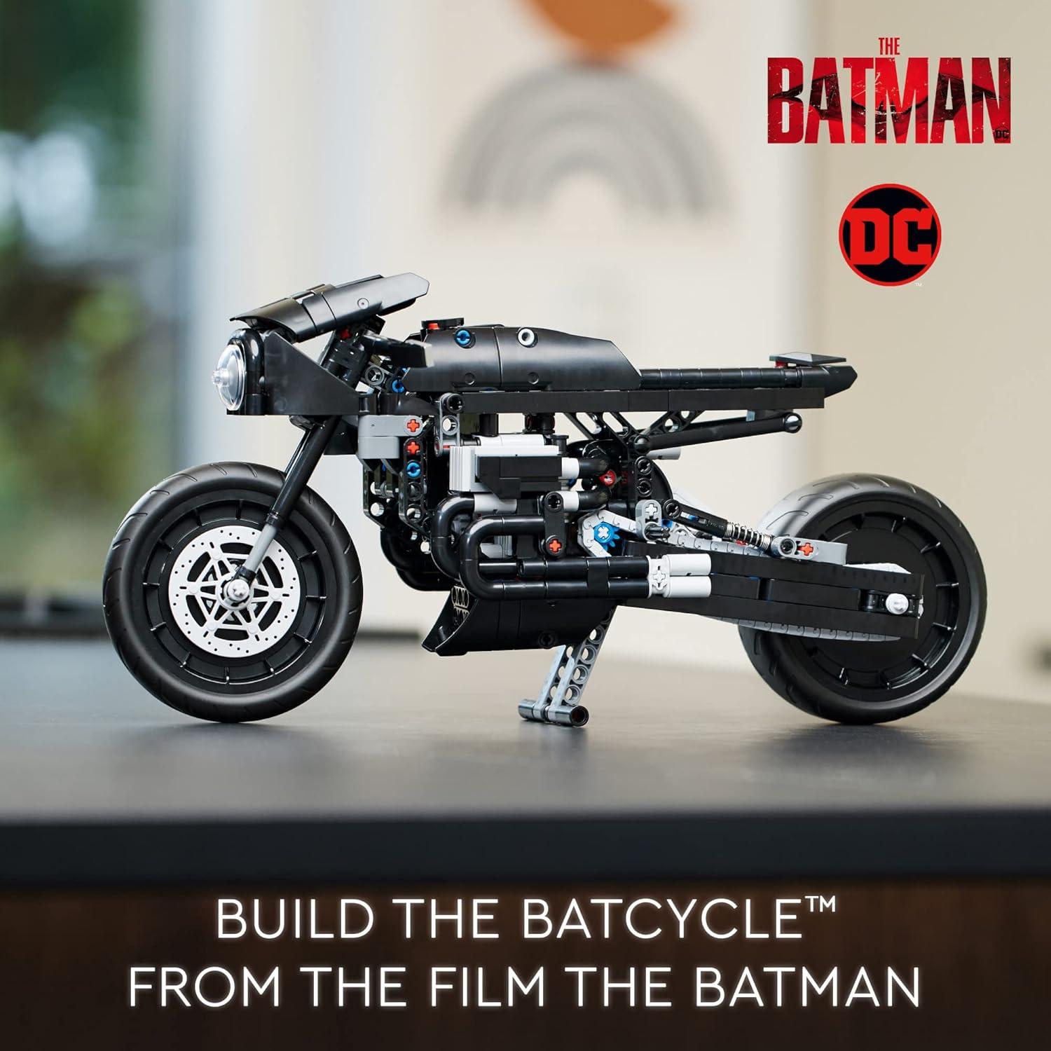 LEGO Technic Batman Batcycle 42155 - Motocicleta 641 Piezas