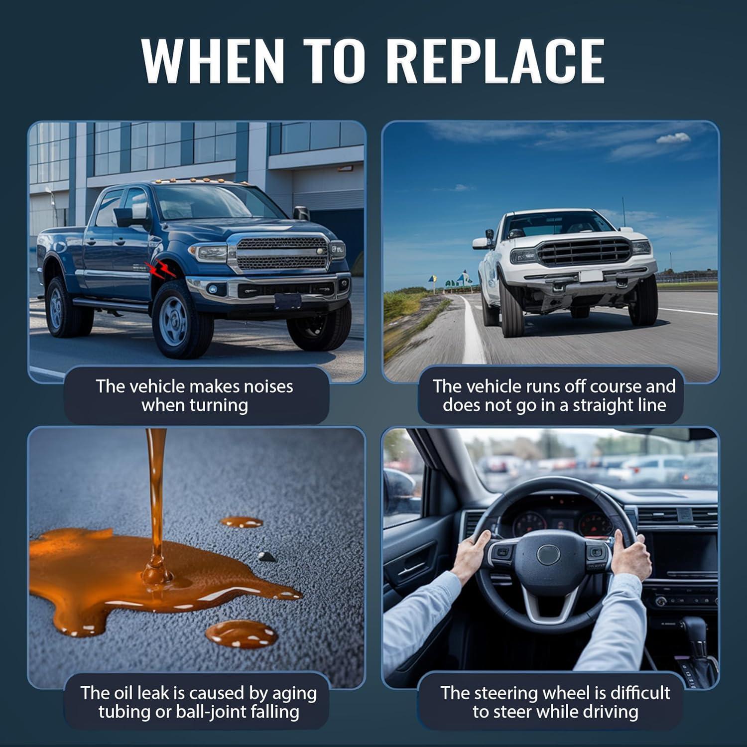 Tren de dirección asistida AngyMeck compatible Toyota Yaris Prius C