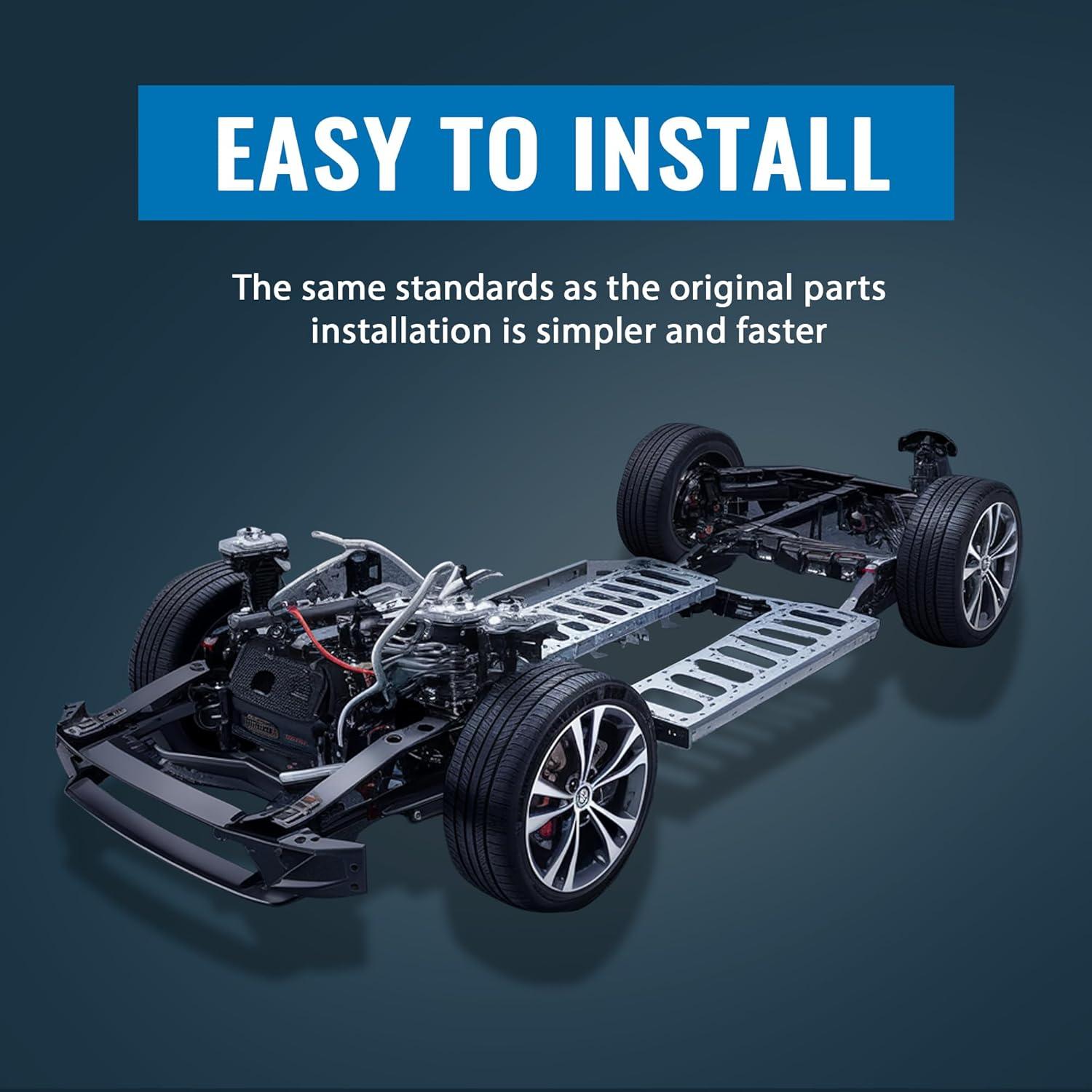 Tren de dirección asistida AngyMeck compatible Toyota Yaris Prius C