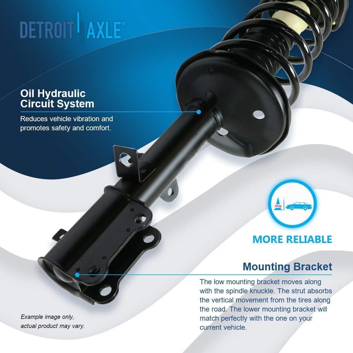 Amortiguadores traseros y barras estabilizadoras Detroit Axle