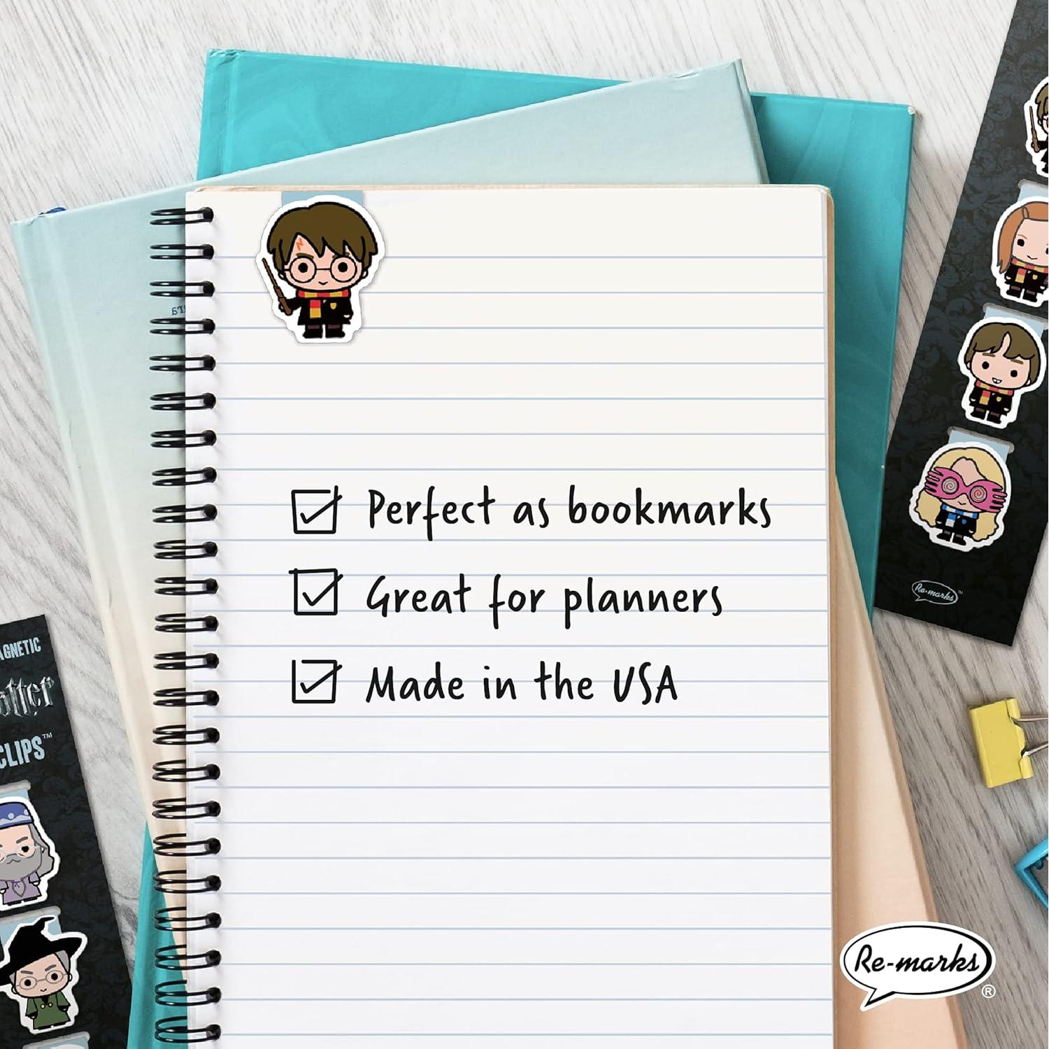 Clips Magnéticos Harry Potter Re-marks 8 Páginas Multicolor