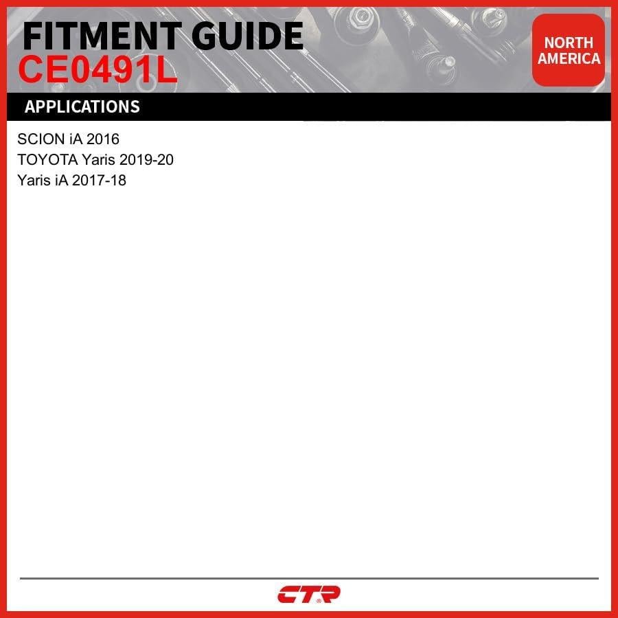 Extremo de Barra de Dirección Exterior CTR CE0491L - 0.6 kg