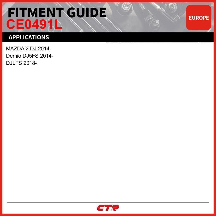 Extremo de Barra de Dirección Exterior CTR CE0491L - 0.6 kg