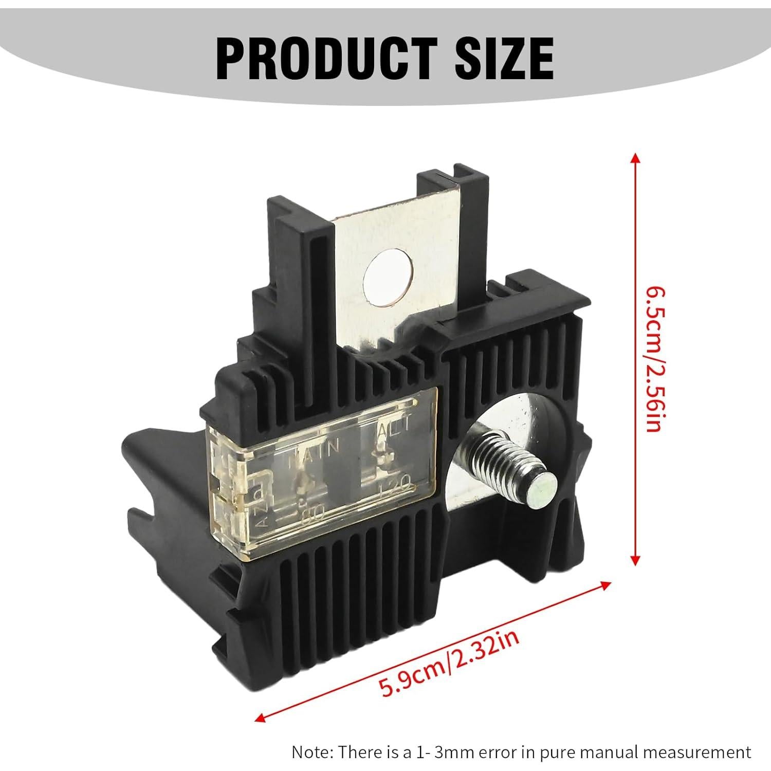 Fusible de Circuito de Batería 120Amp/60Amp Aynaxcol para Toyota Yaris 2006-2014