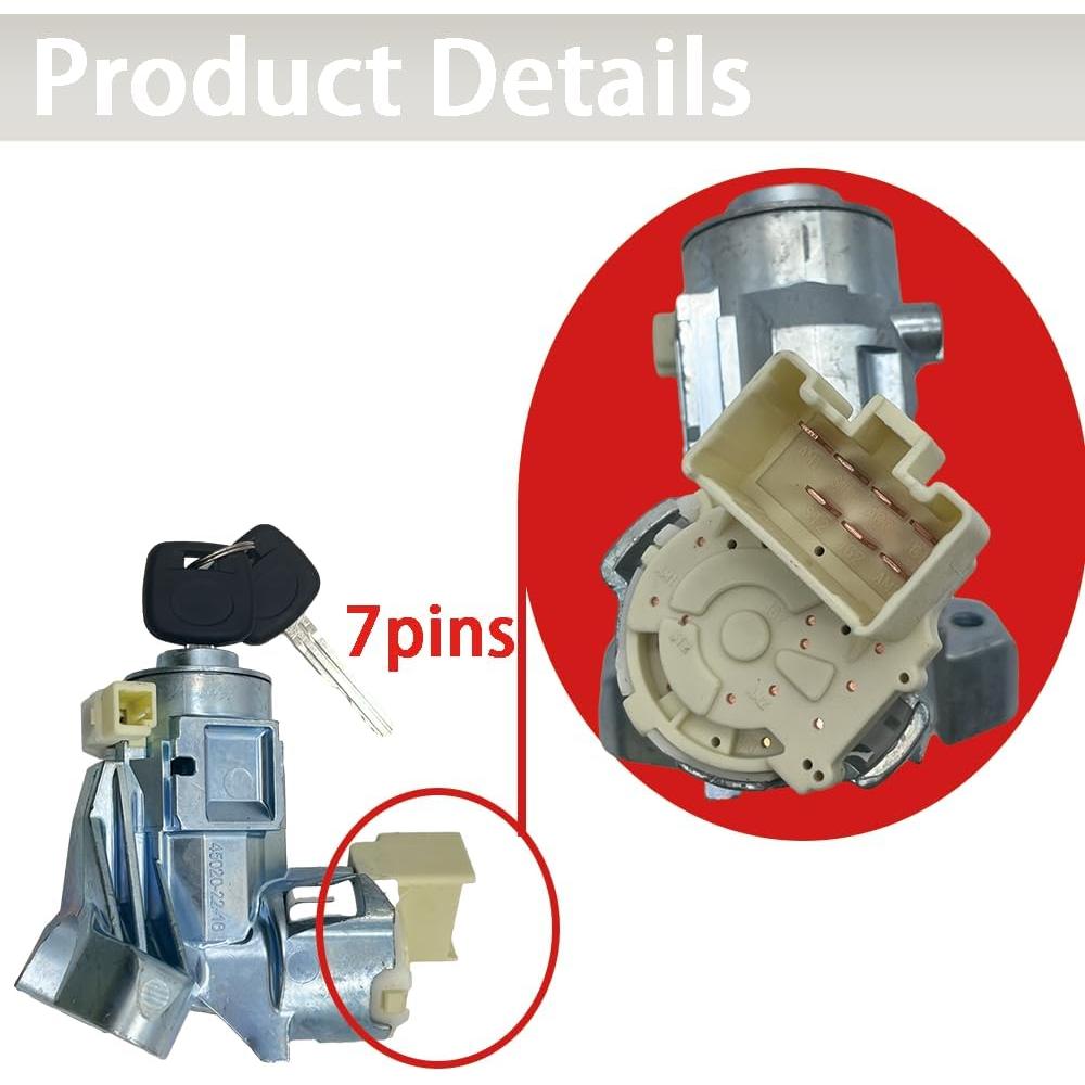 Interruptor de Encendido Peintu con 2 Llaves para Toyota