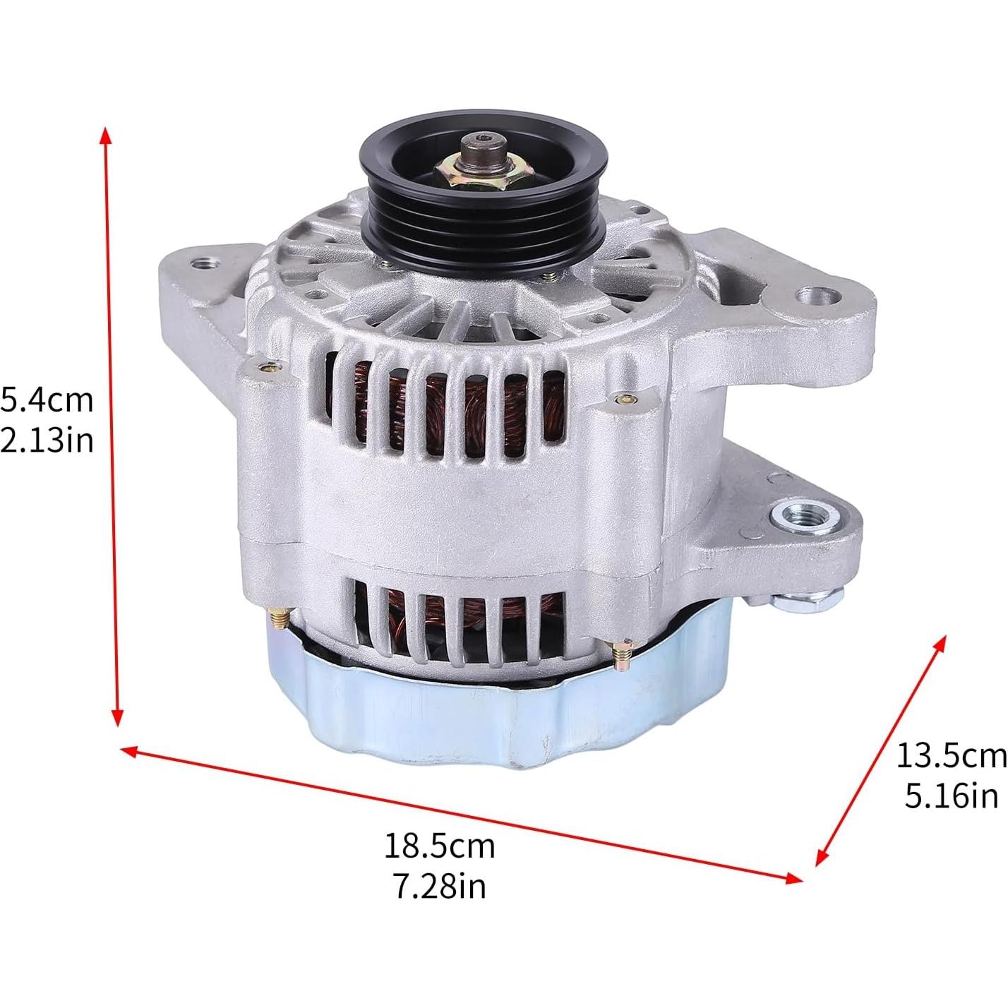 Alternador 12V 80A Hiolpen para Toyota Yaris 2006-2015