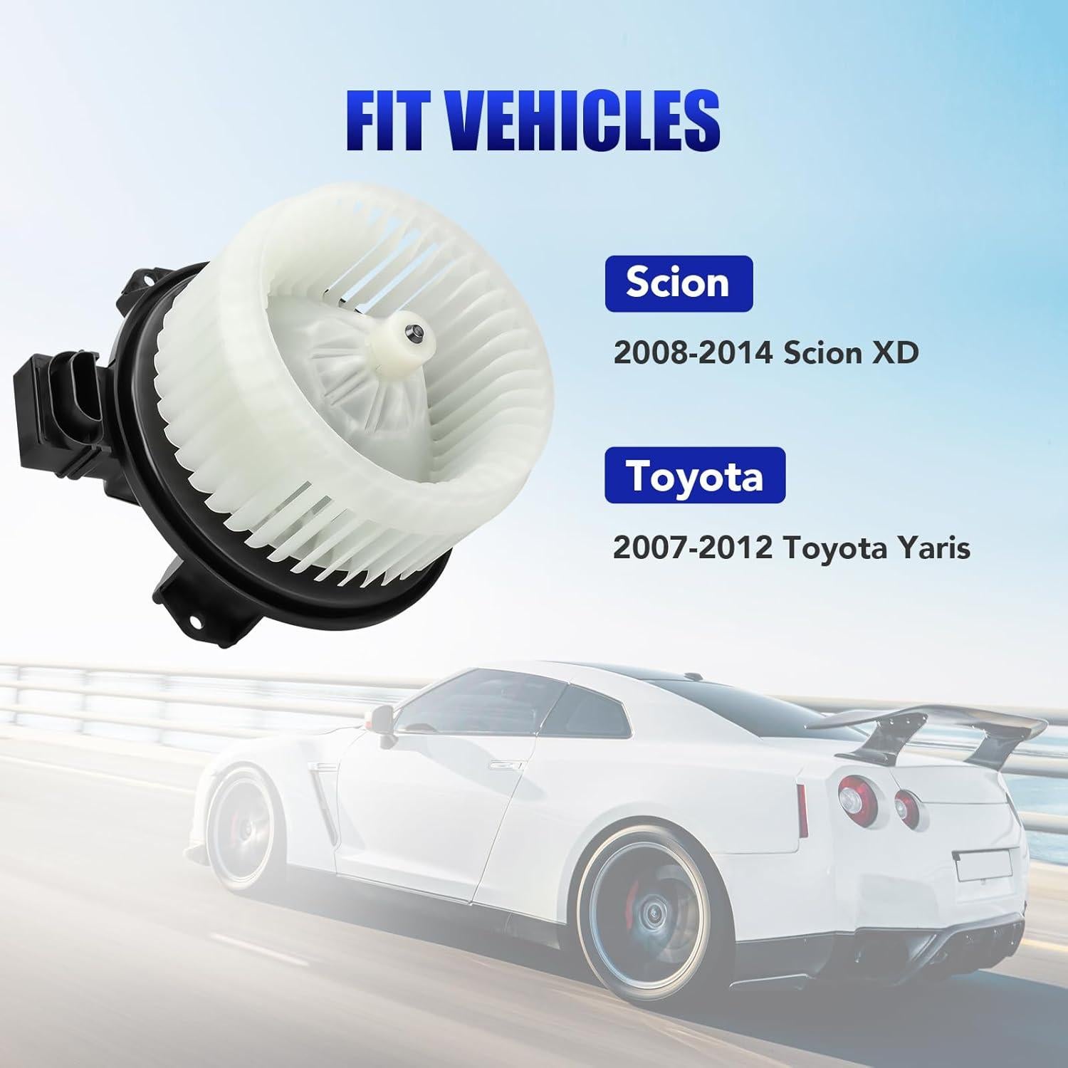 Motor del Soplador de AC LCWRGS para Toyota Yaris y Scion xD