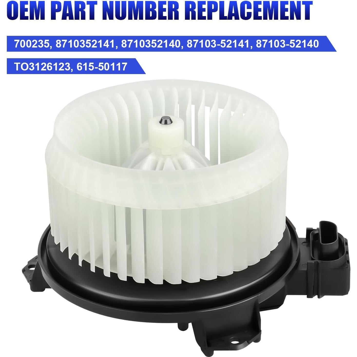 Motor del Soplador de AC LCWRGS para Toyota Yaris y Scion xD