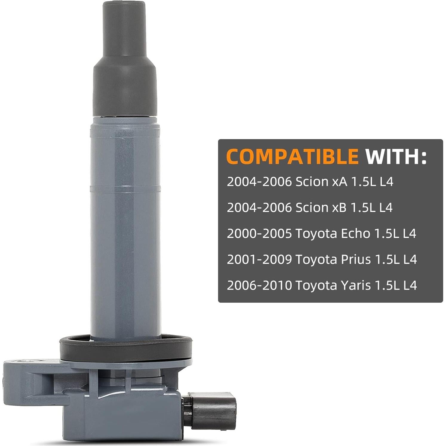 Bobinas de Encendido DEAL para Toyota Echo Yaris Prius C 4PCS