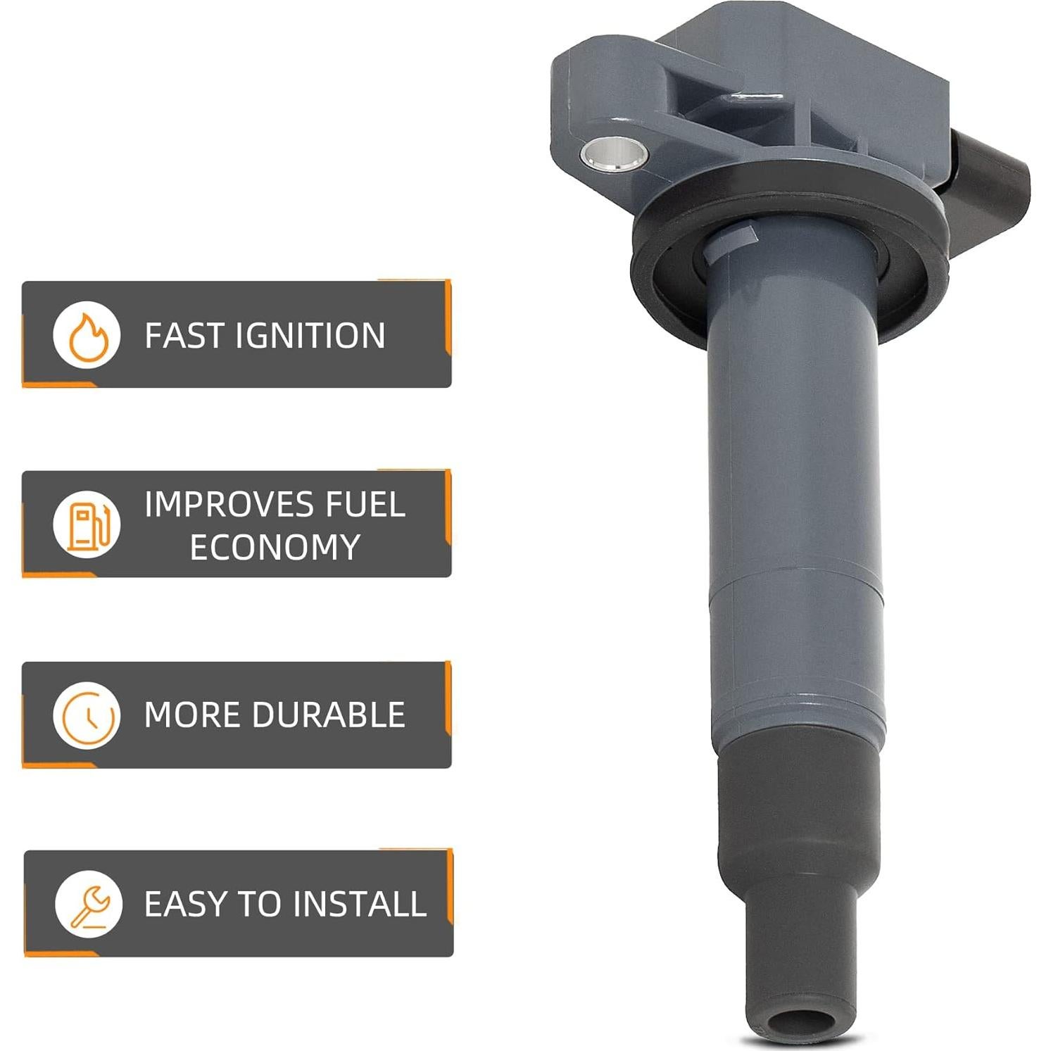 Bobinas de Encendido DEAL para Toyota Echo Yaris Prius C 4PCS