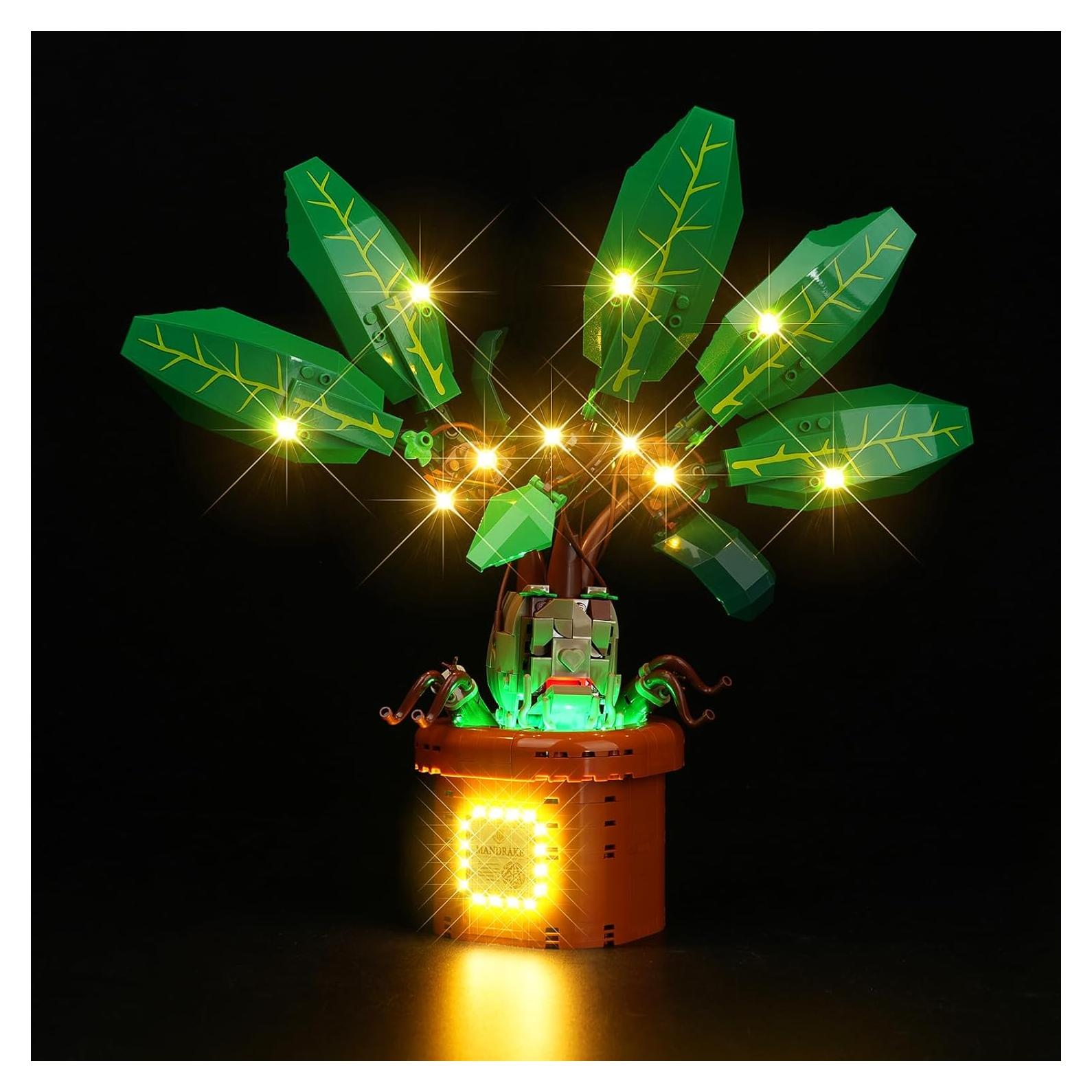 Kit de Luz LED para Mandrágora Lego Harry Potter 76433