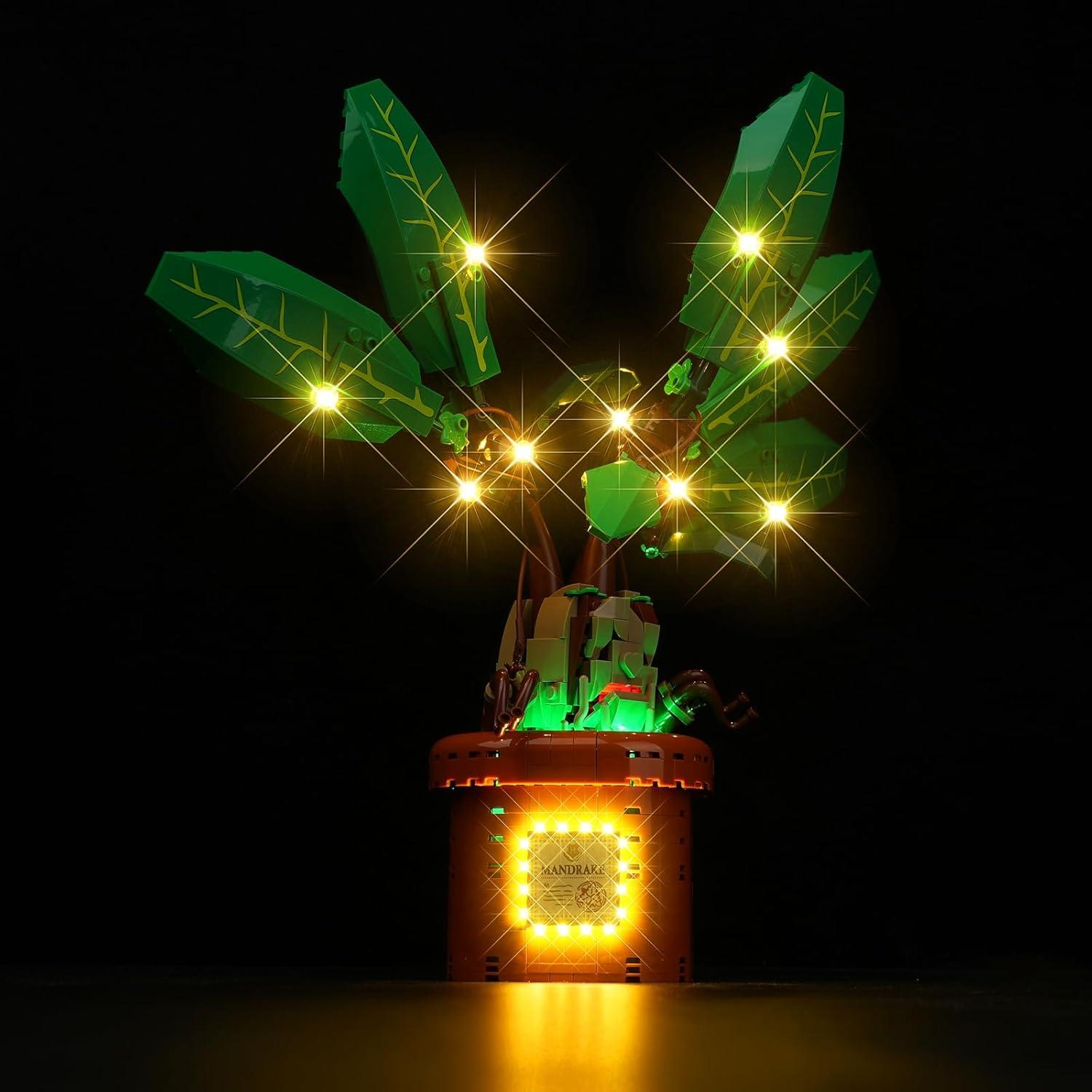 Kit de Luz LED para Mandrágora Lego Harry Potter 76433