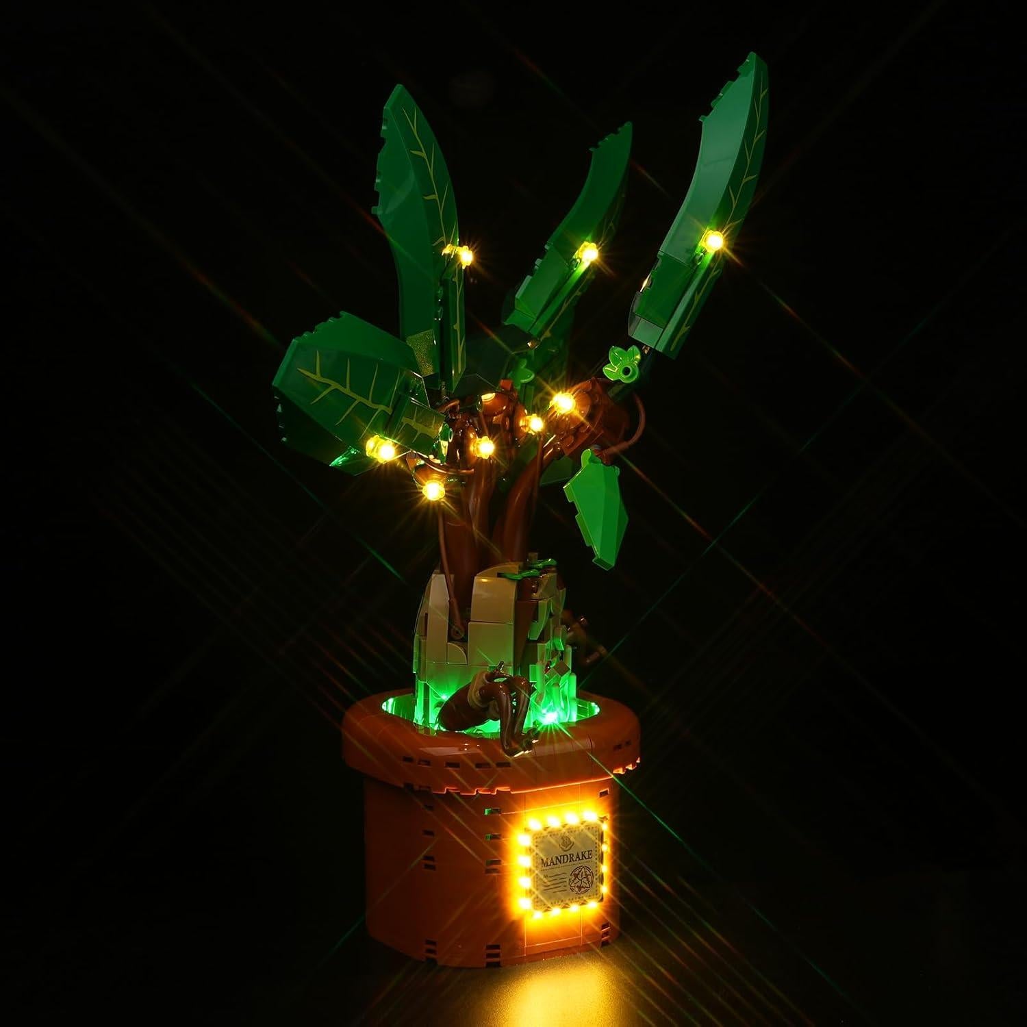 Kit de Luz LED para Mandrágora Lego Harry Potter 76433