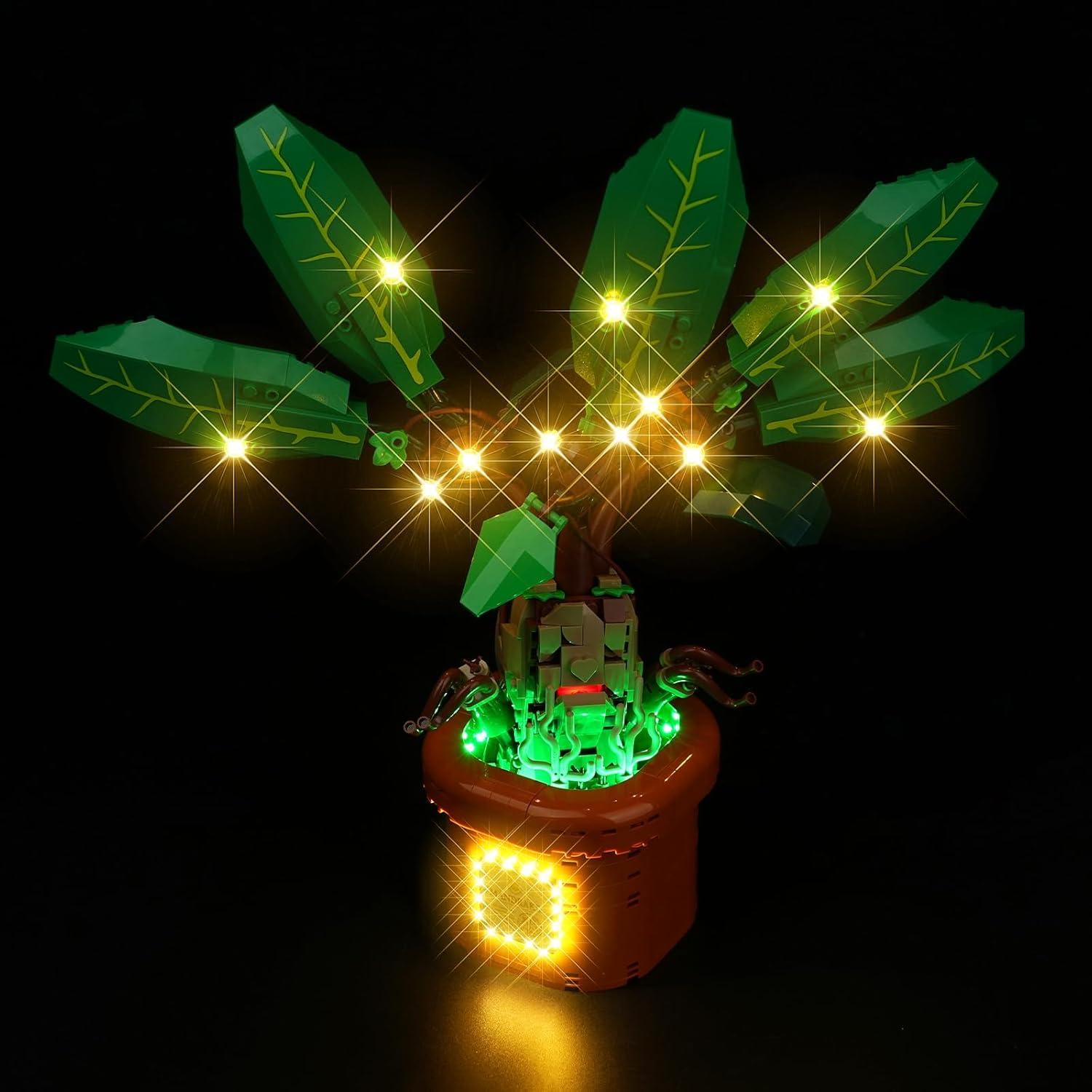 Kit de Luz LED para Mandrágora Lego Harry Potter 76433