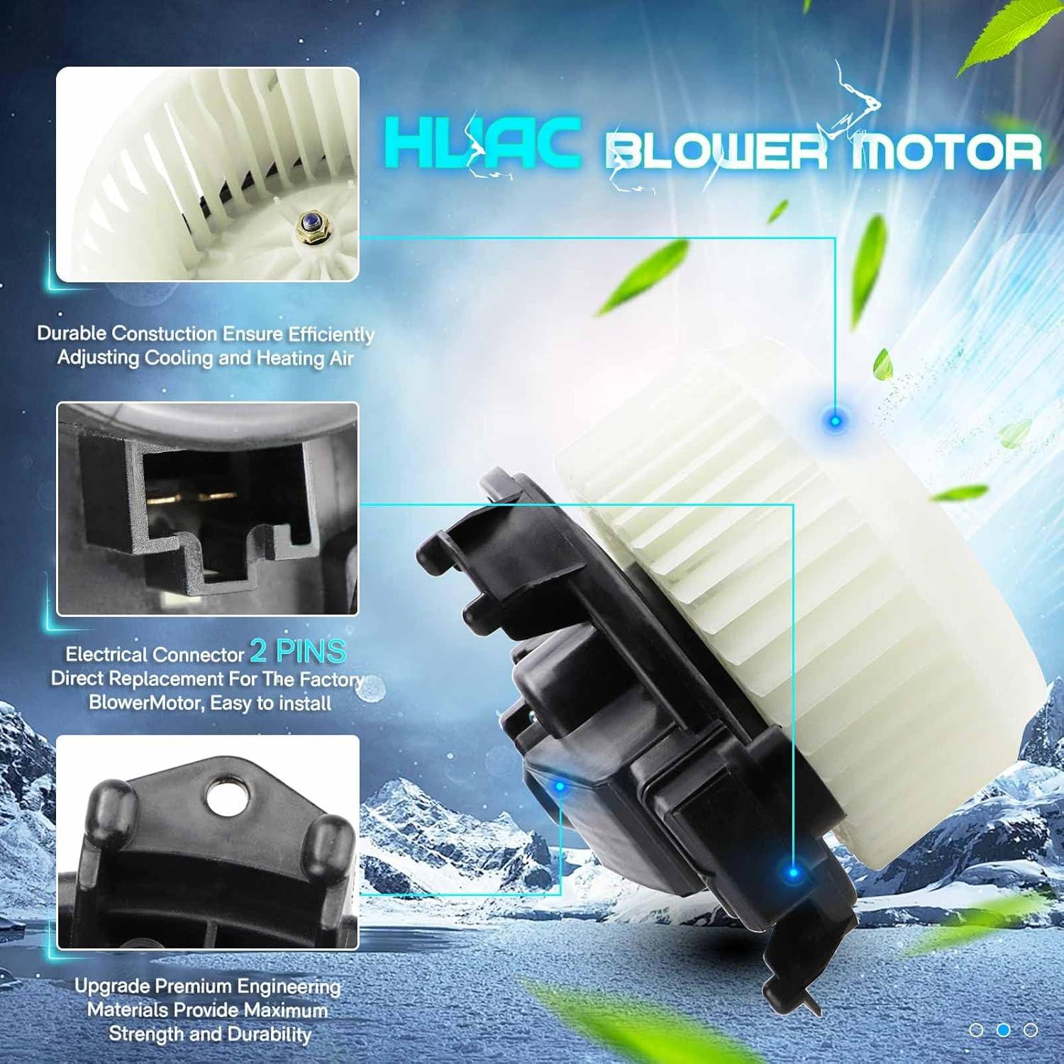 Ventilador de Motor HVAC ILONPA Compatible Scion xD Yaris