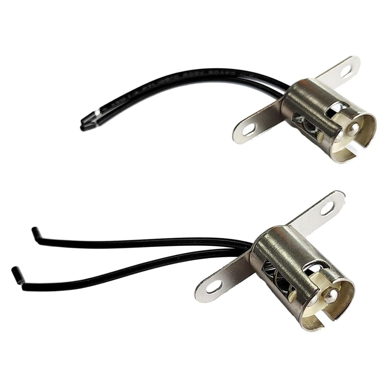 Zócalo de Bombilla de Luz de Coche Augeny BA15D Largo