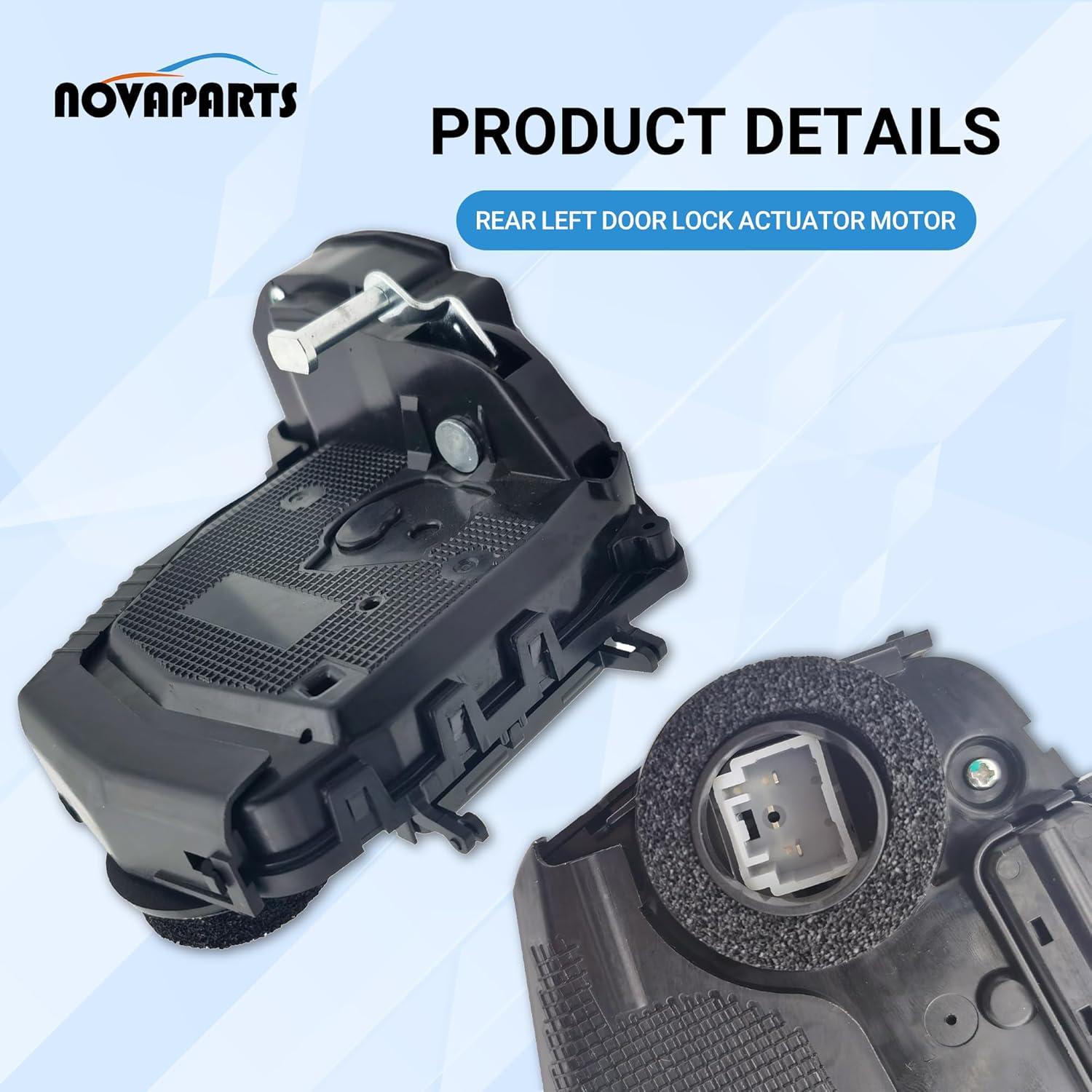 Motor Actuador Bloqueo Puerta Trasera Izquierda Toyota 2005-2015