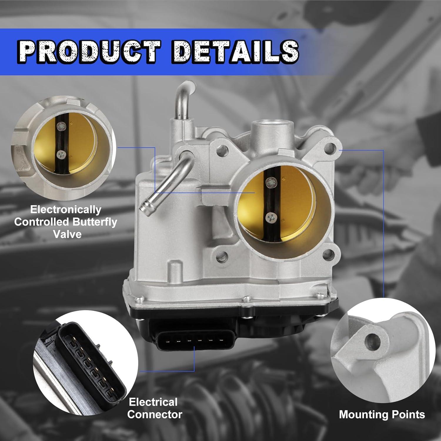 Cuerpo de Aceleración Electrónico Cycwer Yaris 1.5L 2007-2012