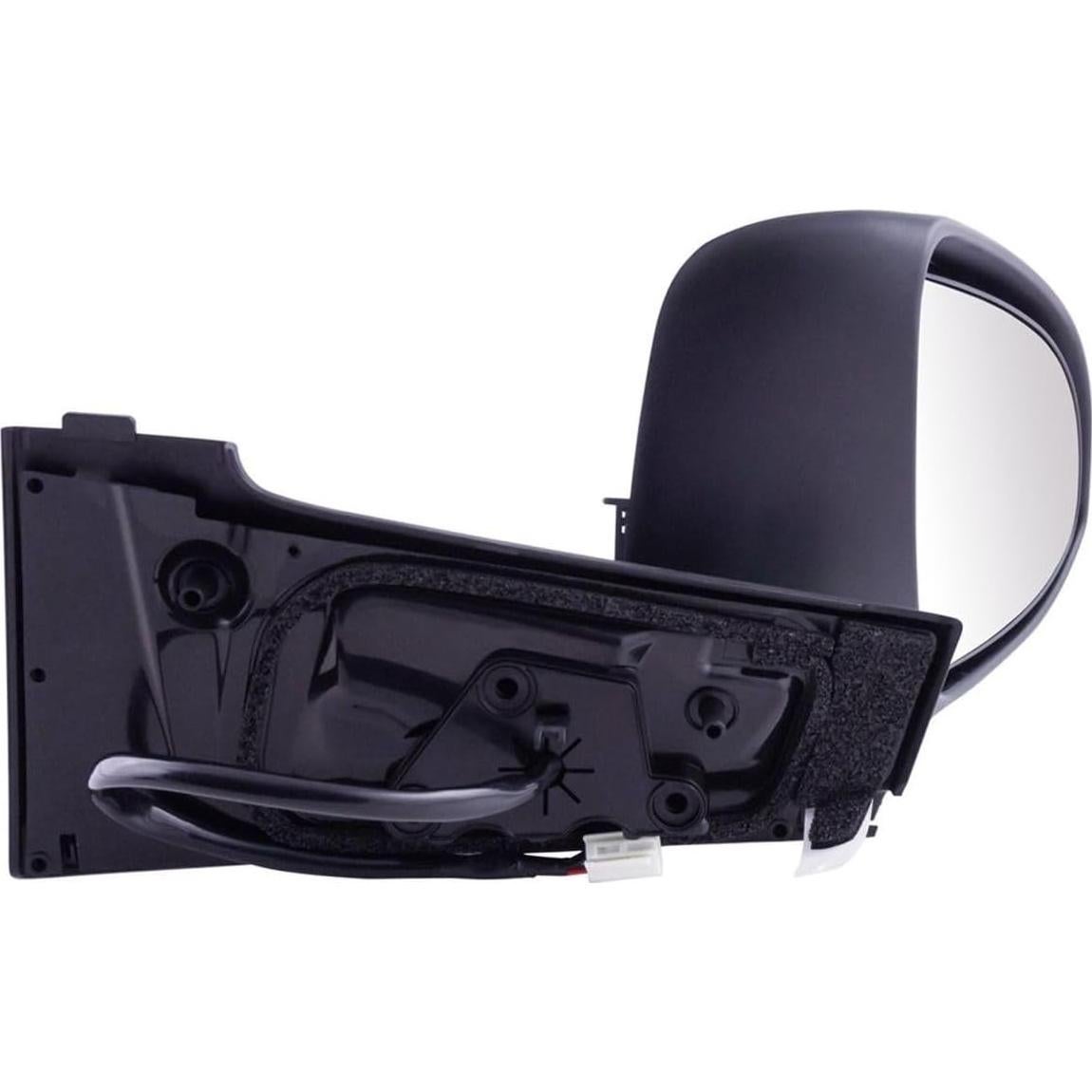 Espejo Calentado HUZOK Negro Manual para Toyota Yaris 15-18