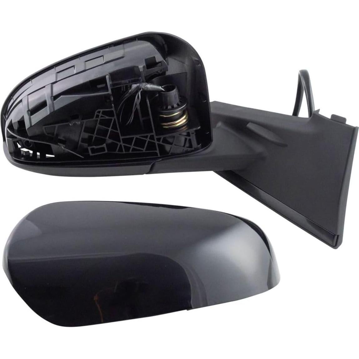 Espejo Calentado HUZOK Negro Manual para Toyota Yaris 15-18