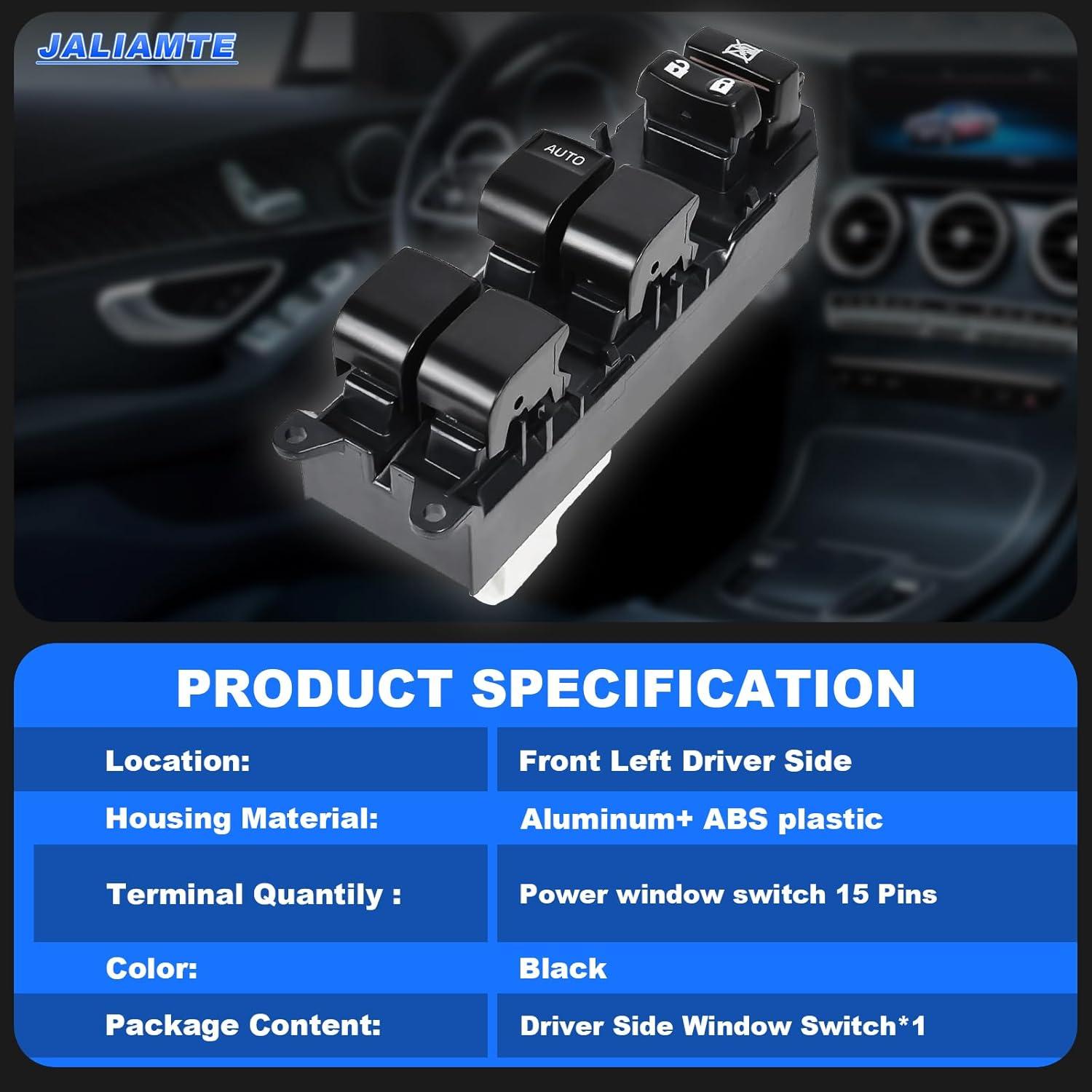 Interruptor de Ventana Eléctrica Maestro JALIAMTE para Toyota