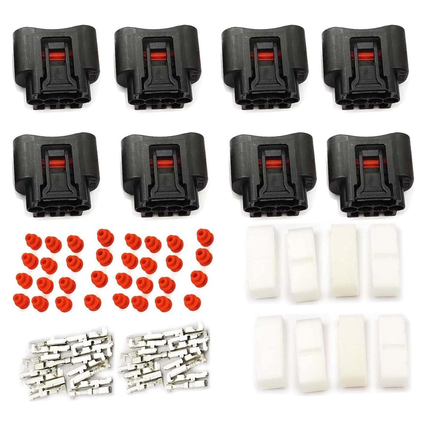 Conector de Enchufe de Bobina de Encendido FainWan 8Pcs