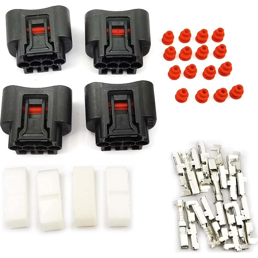 Conector de Enchufe de Bobina de Encendido FainWan 8Pcs