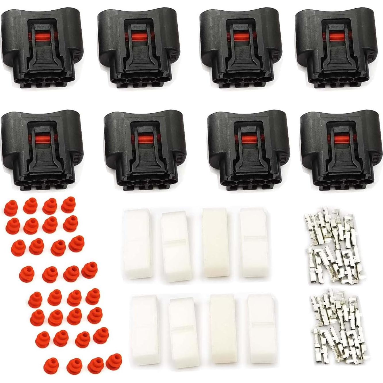 Conector de Enchufe de Bobina de Encendido FainWan 8Pcs