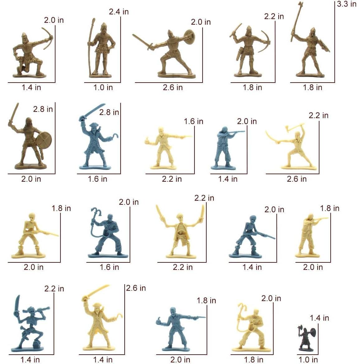 Juego de Construcción Castillo Medieval Mostop con 200 Soldados