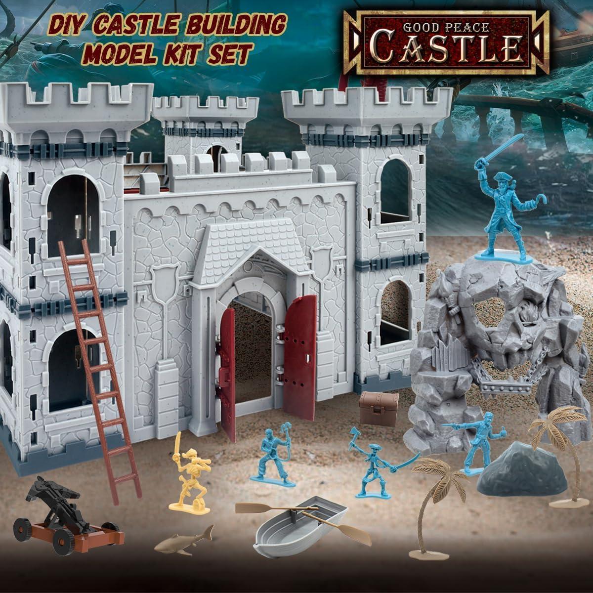 Juego de Construcción Castillo Medieval Mostop con 200 Soldados