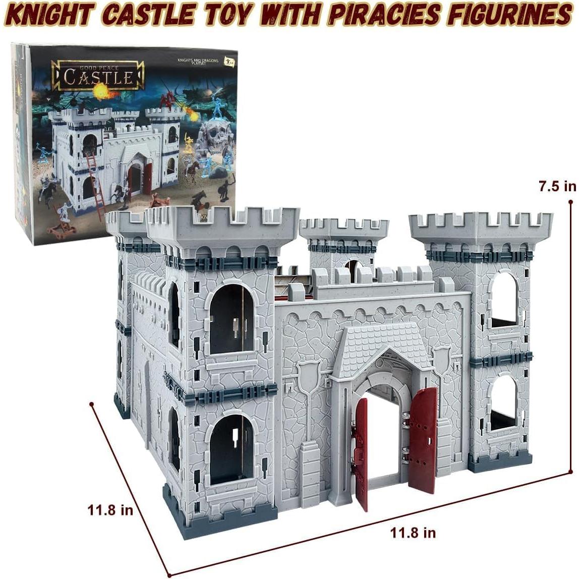 Juego de Construcción Castillo Medieval Mostop con 200 Soldados