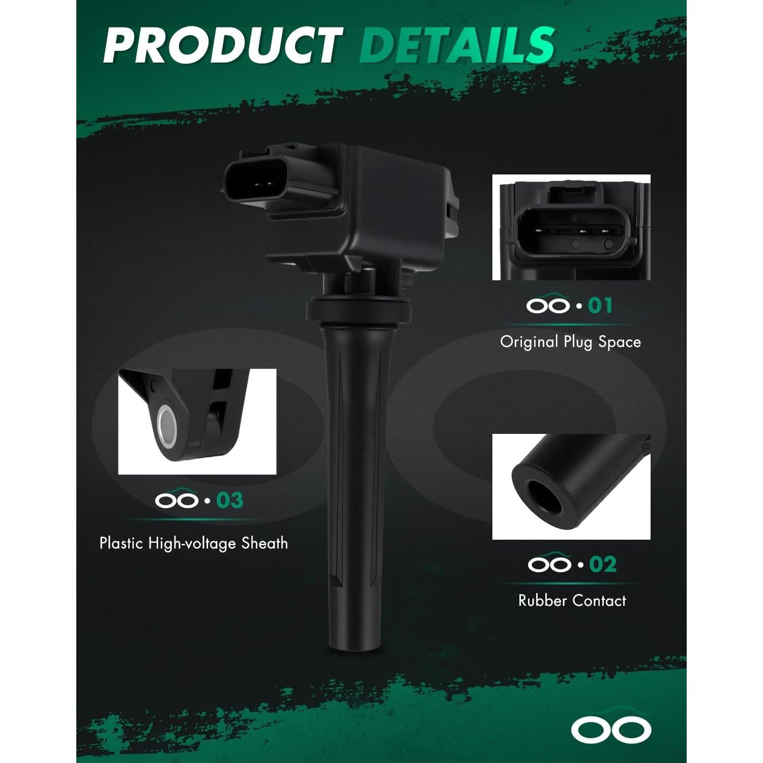 Bobina de Encendido SCITOO UF822 para Toyota Yaris iA 1.5L